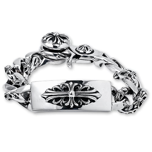 CHROME HEARTS クロムハーツ Bracelet ブレスレット】フローラルクロス