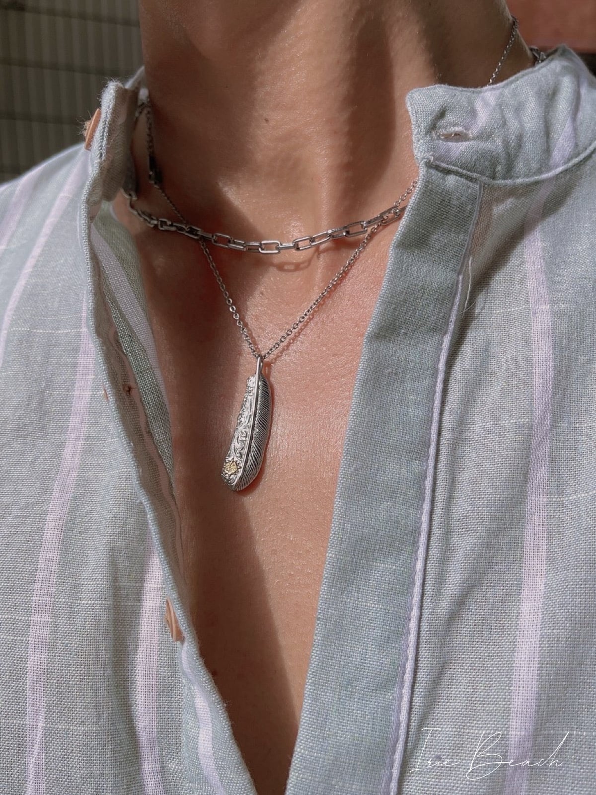 sun feather necklace | IRIEBEACH
