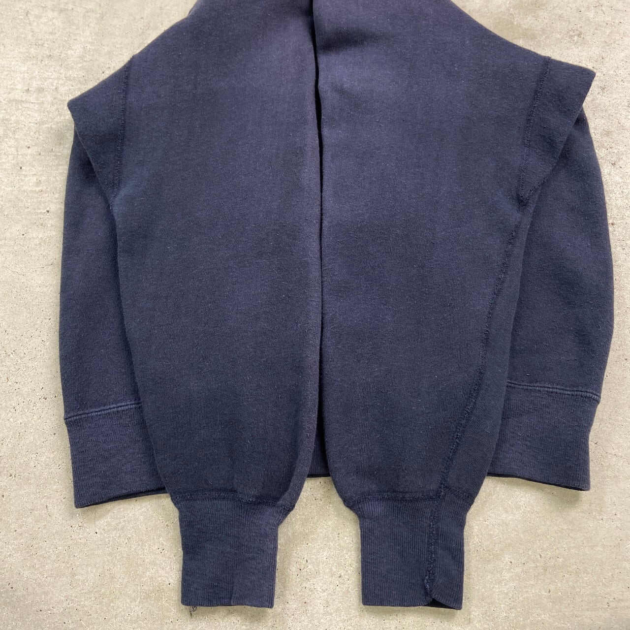 60年代 Sportswear VIRGINIA カレッジ フロッキープリント ラグラン