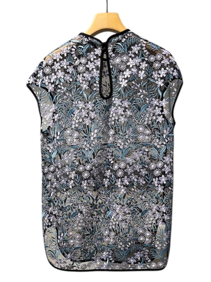 25SS】Mame Kurogouchi マメ クロゴウチ / Floral Lace French Sleeve