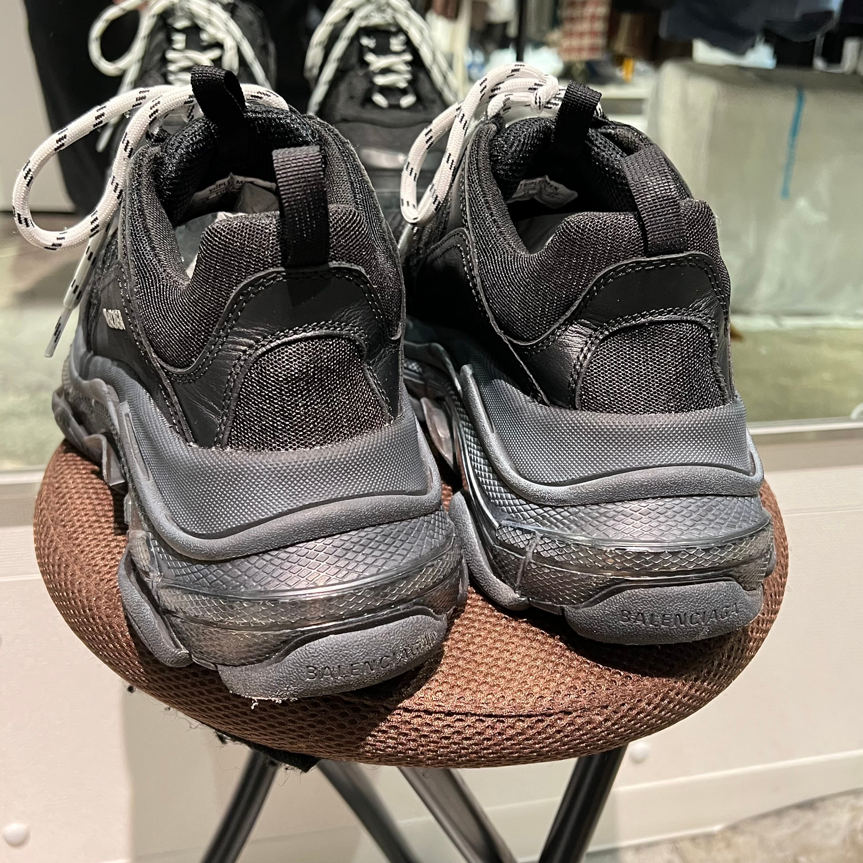 BALENCIAGA バレンシアガ 541624 クリアソール トリプルS スニーカー