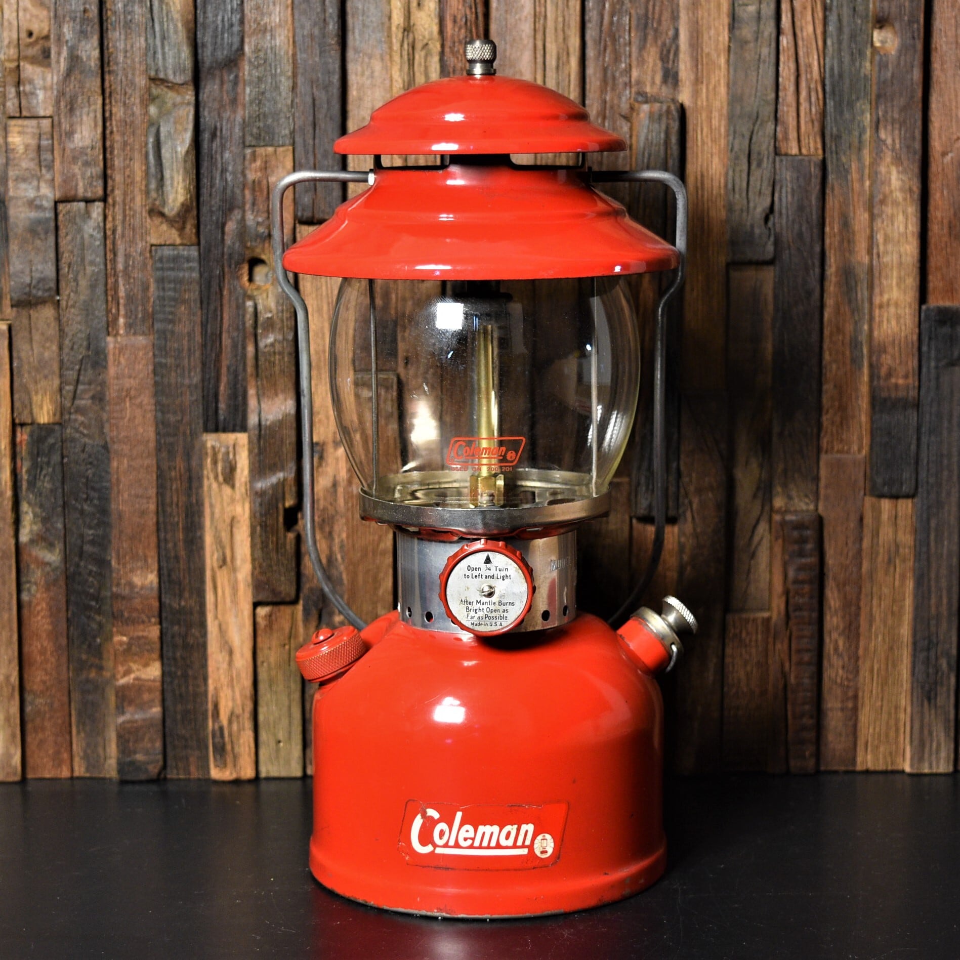 コールマン 200A 1964年1月製造 後期 レッドボーダー ランタン COLEMAN