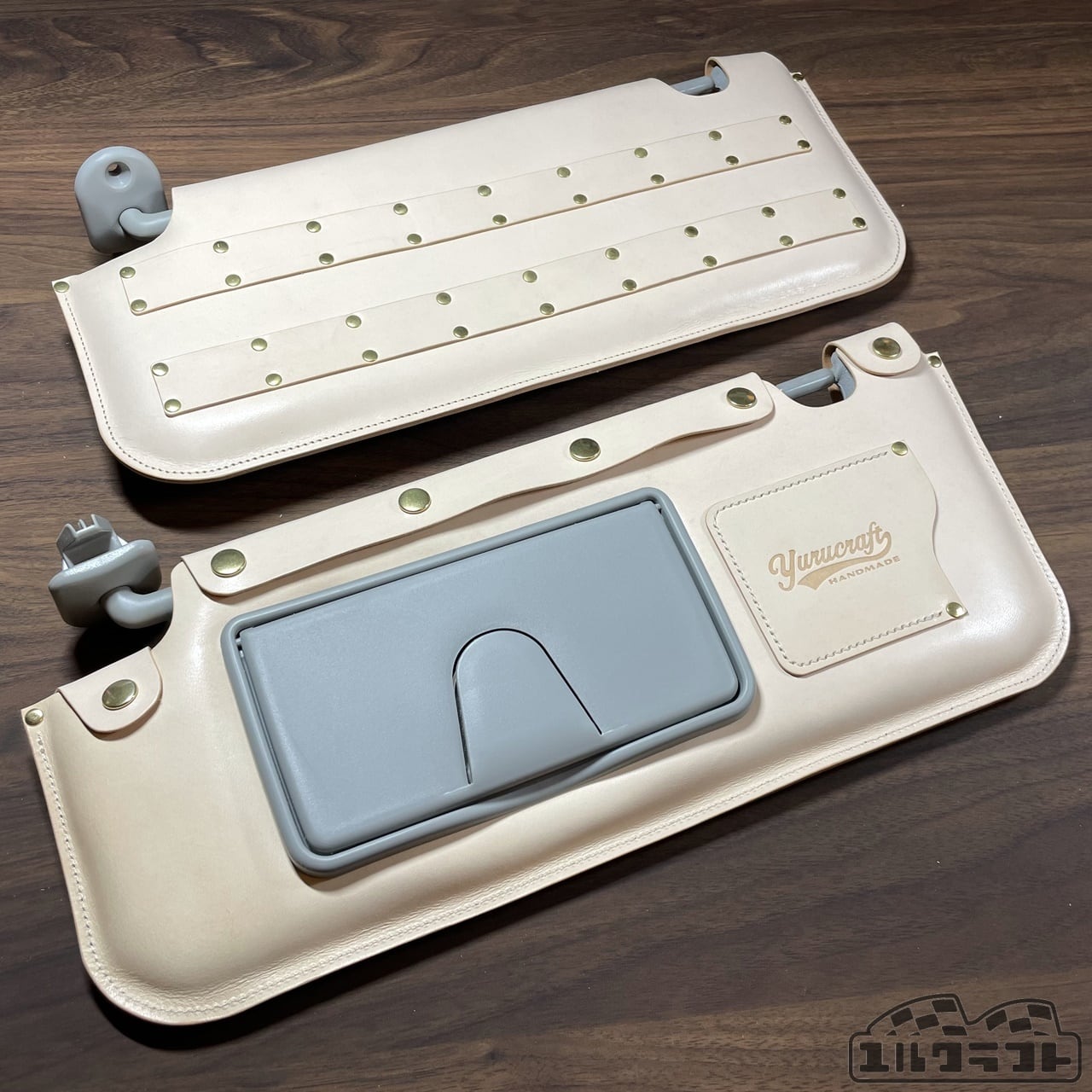 JB64JB74JC74ジムニーモールサンバイザーカバー（ナチュラル） | ユル
