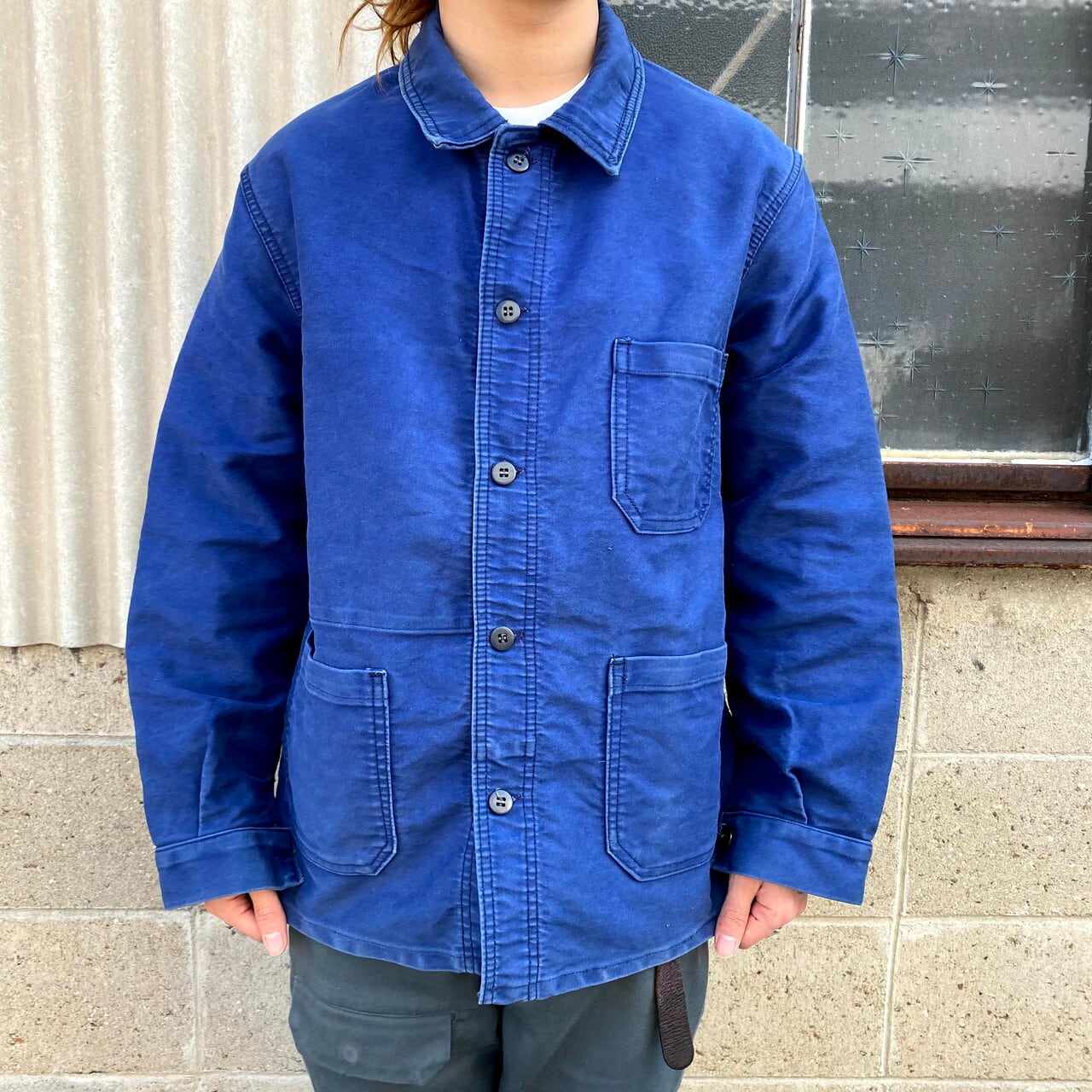 60〜70年代 フランス製 Le LABOUREUR モールスキン ユーロワーク