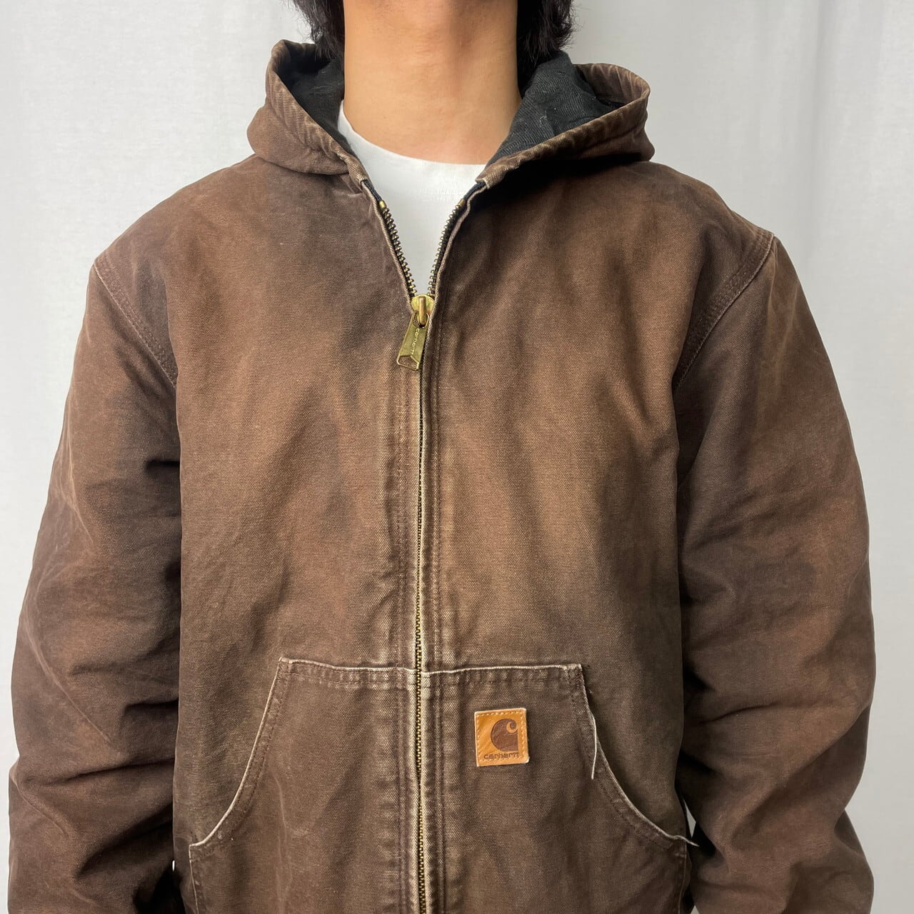 90年代 Carhartt カーハート ダック地 アクティブジャケット メンズL