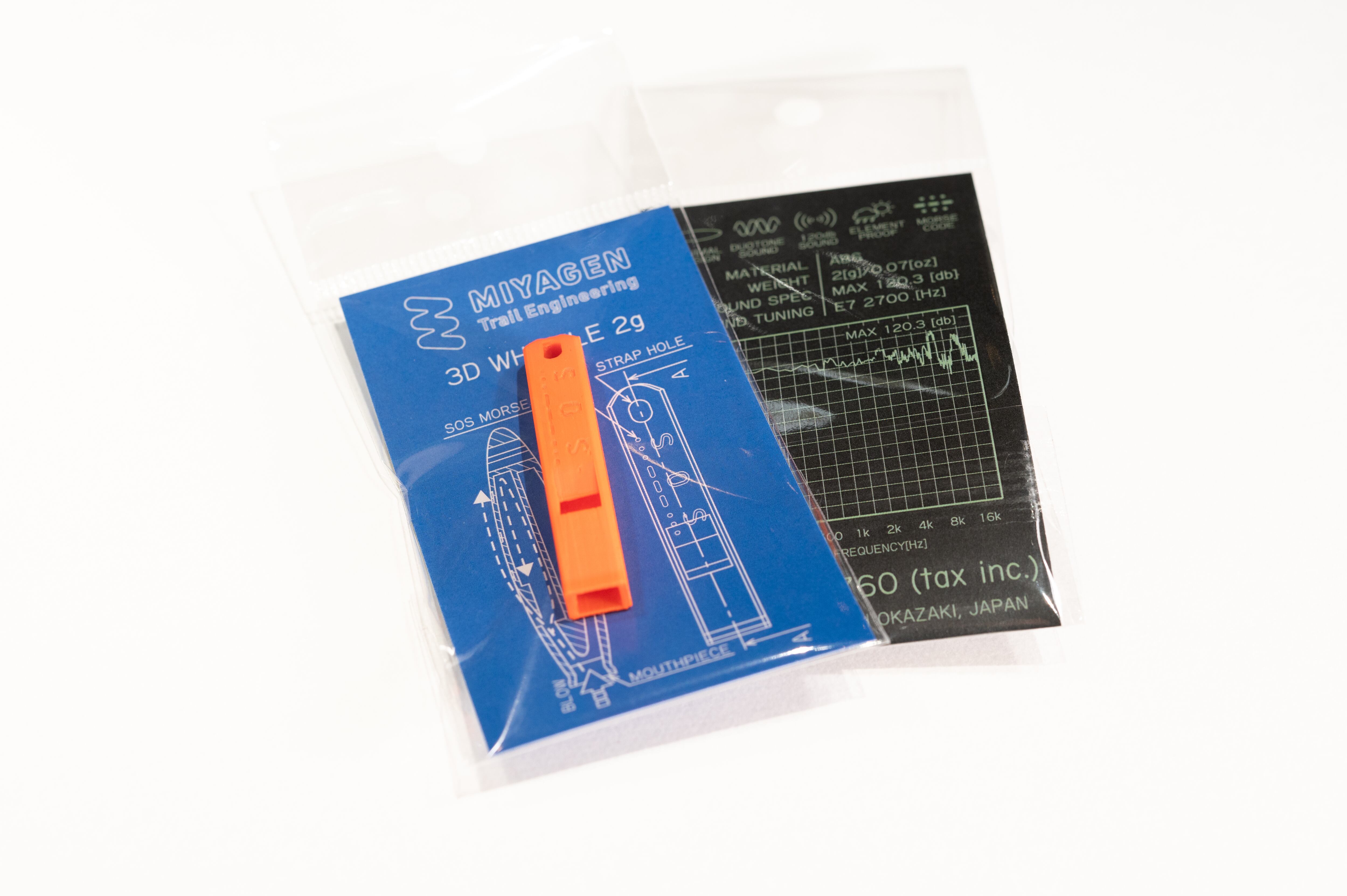 3D WHISTLE 2g | MIYAGEN Trail Engineering