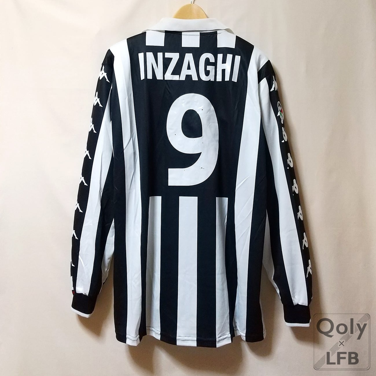 ユヴェントス 1999-2000 Kappa 選手用 ホーム長袖 UEFAカップ #9