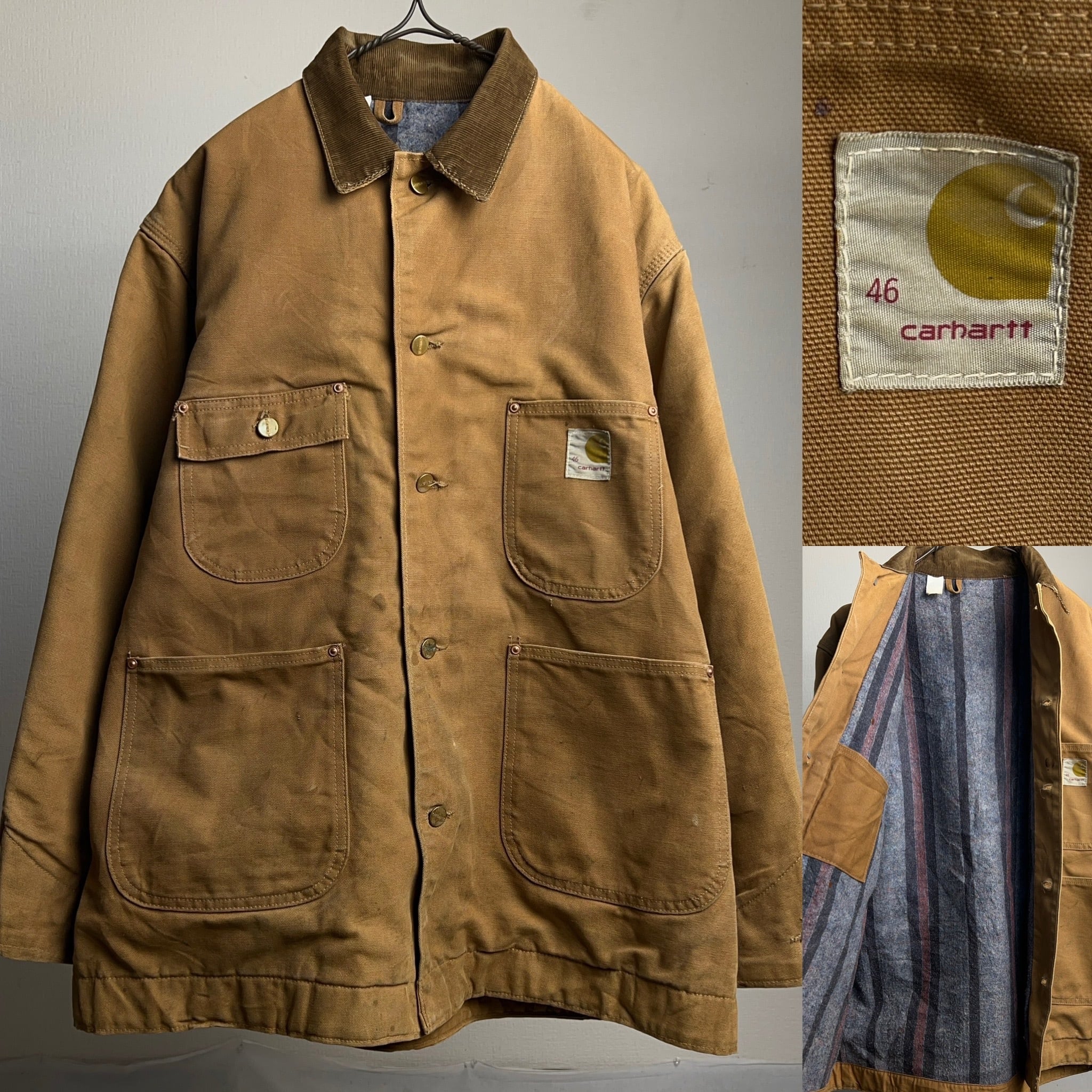 70's~80's Carhartt Duck Chore Coat USA製 70年代 80年代 カーハート
