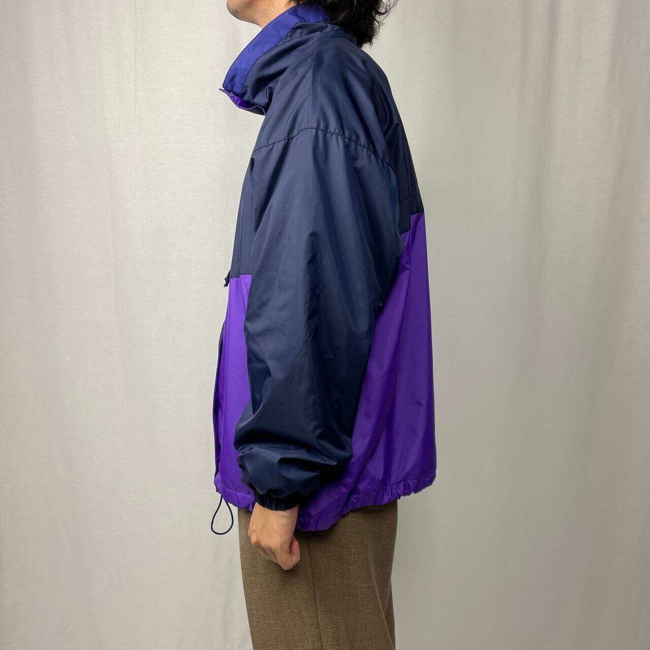 90年代 Columbia コロンビア アウトドアジャケット ナイロン×フリース