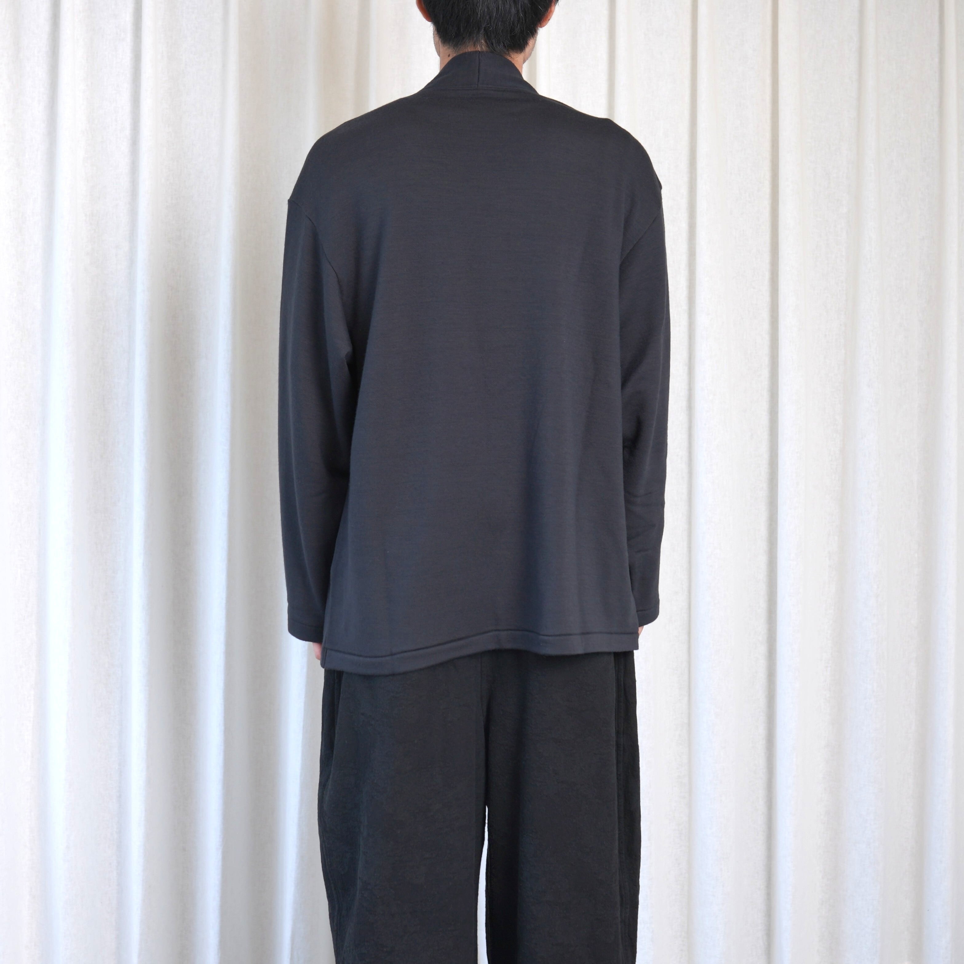 MITTAN / スーパー120'sウール裏毛カーディガン 