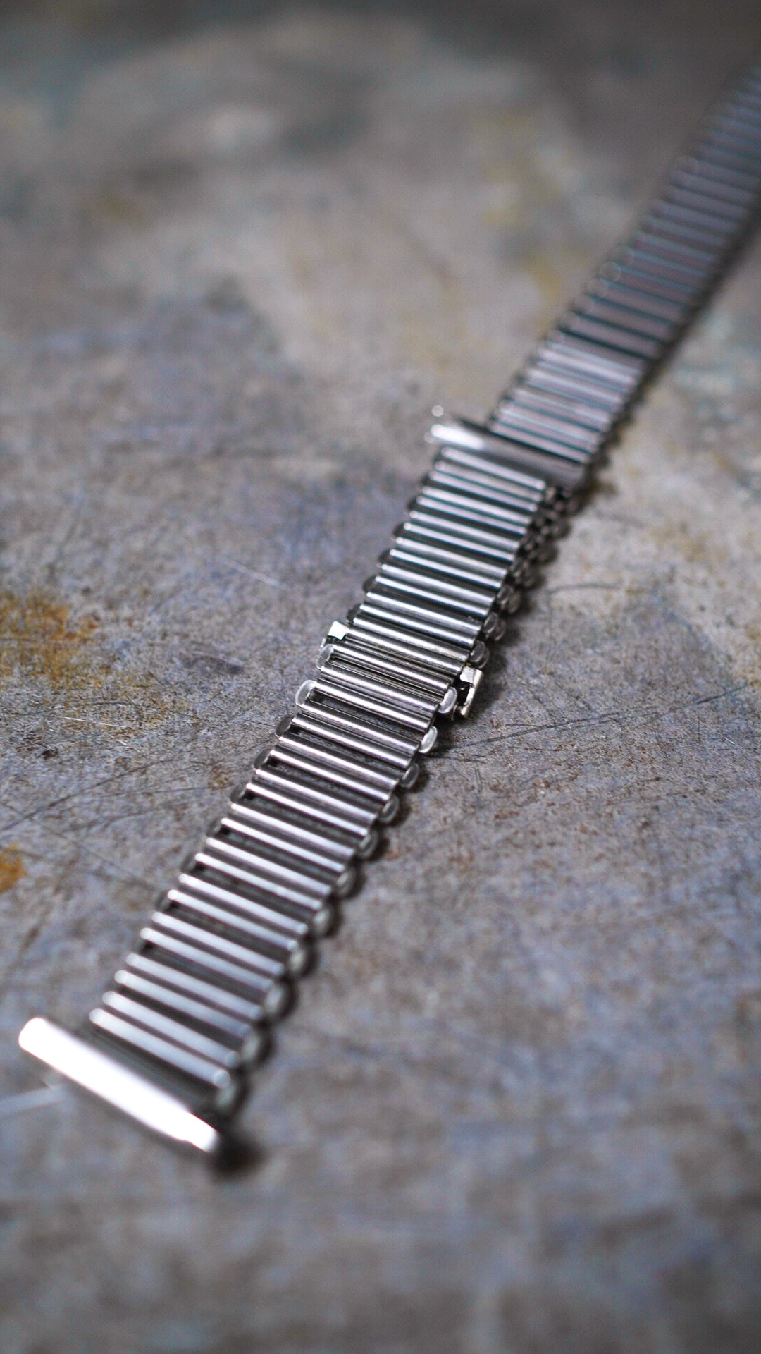 DEADSTOCK / 1940s】BONKLIP ボンクリップ バンブー ブレス 取付幅16mm