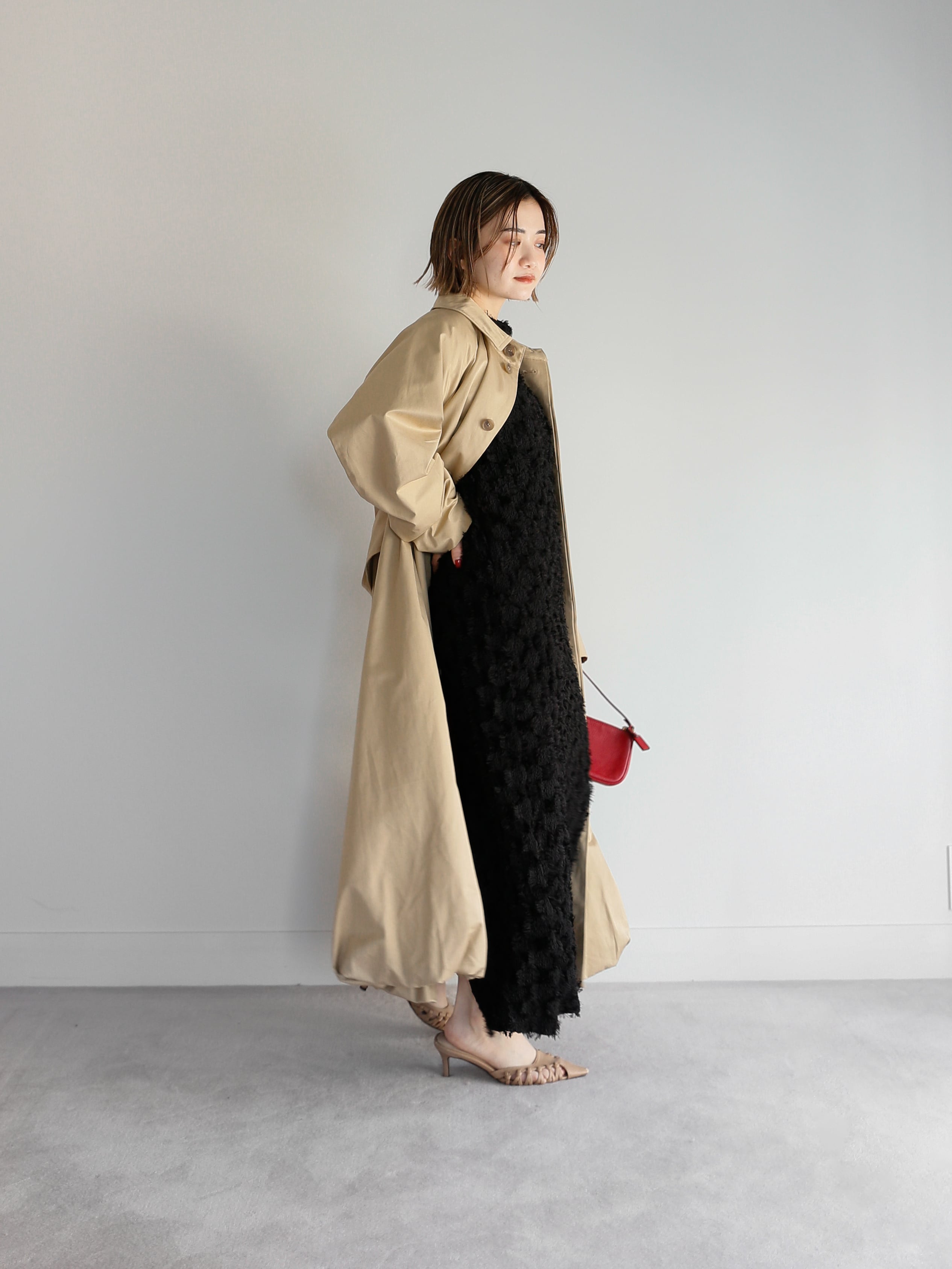 balloon soutien collar coat | Katrin TOKYO