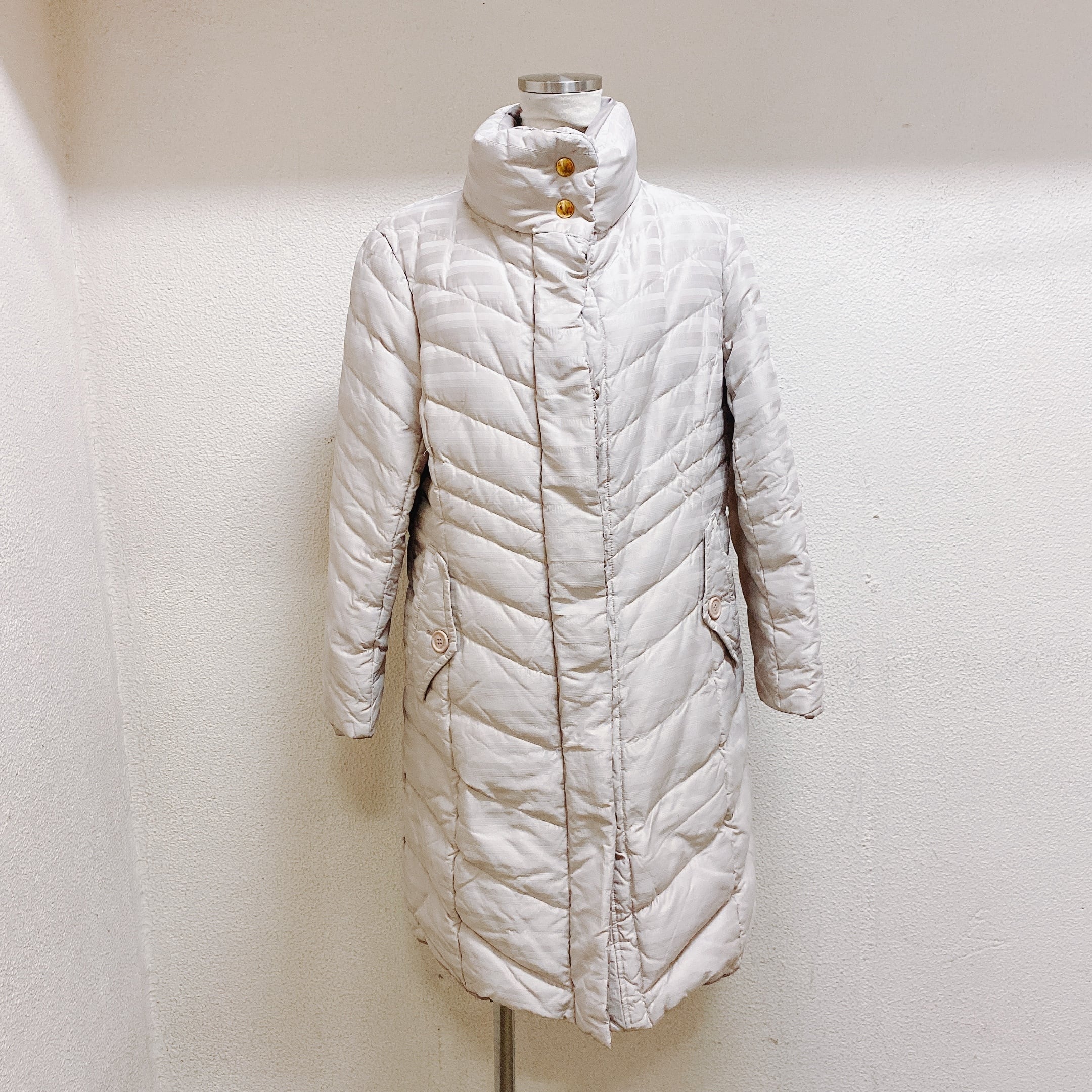 ソニアリキエル ダウンコート ベージュ リバーシブル SONIA RYKIEL | UTA