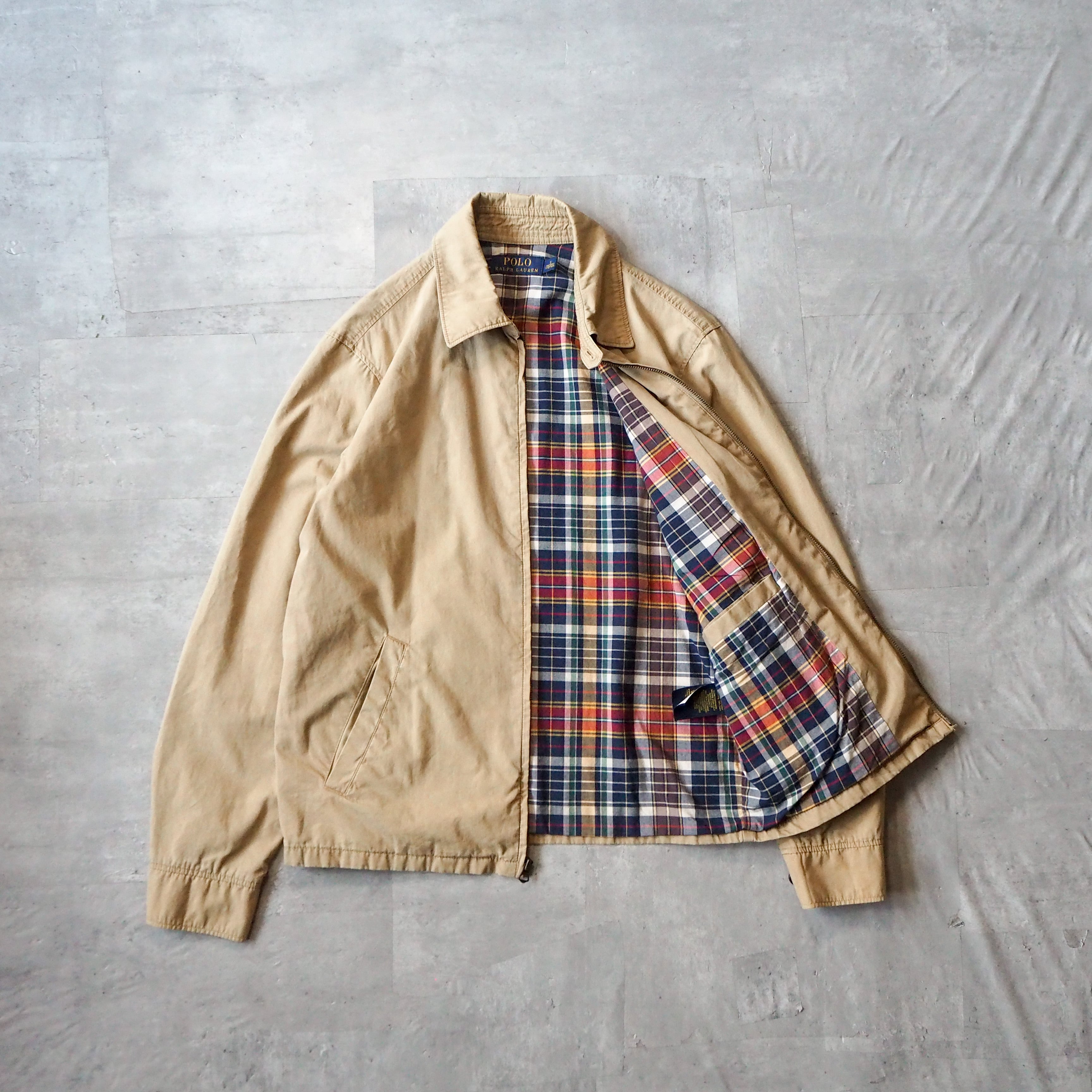 polo ralph lauren” Harrington jacket swing top ポロラルフローレン