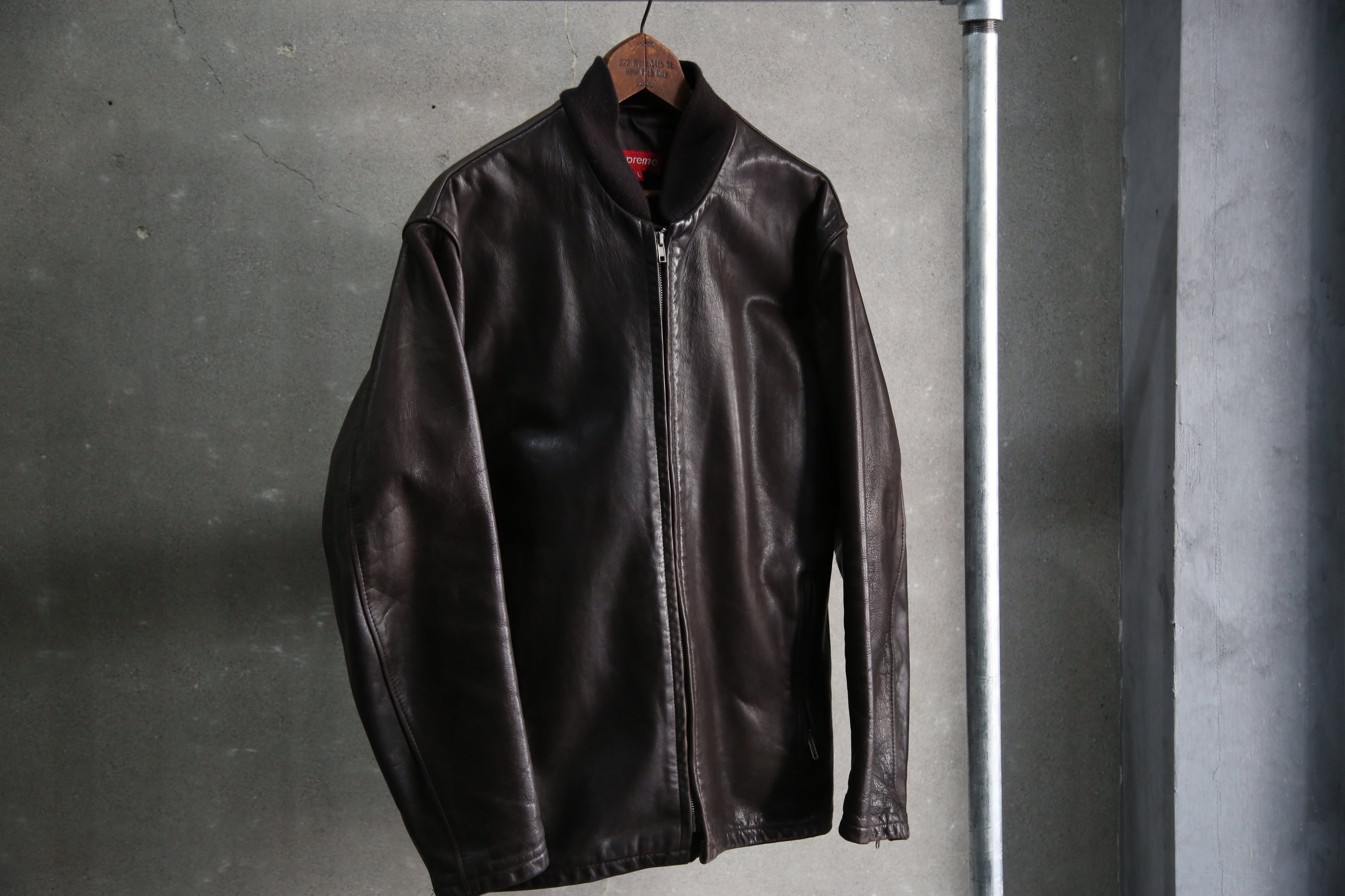 90s【Supreme】Leather Jacket | the Holic vintage clothing