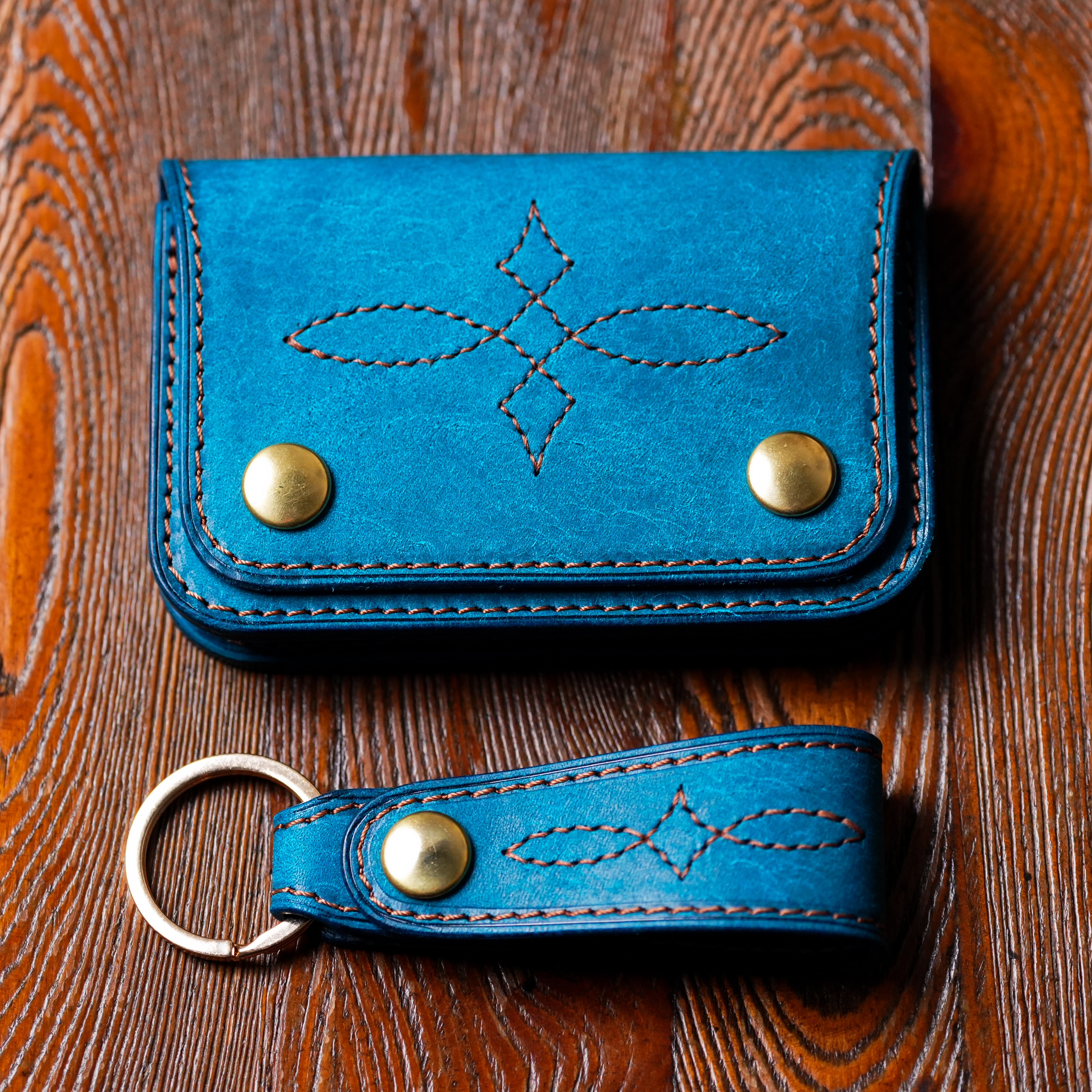 ミニ トラッカーウォレット Mini Tracker Wallet & ループキーリング