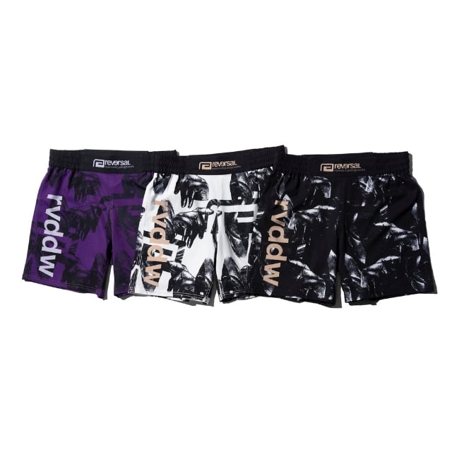 reversal】ANSWER SIGN FIGHT SHORTS（SHORT LENGTH / NO POCKET