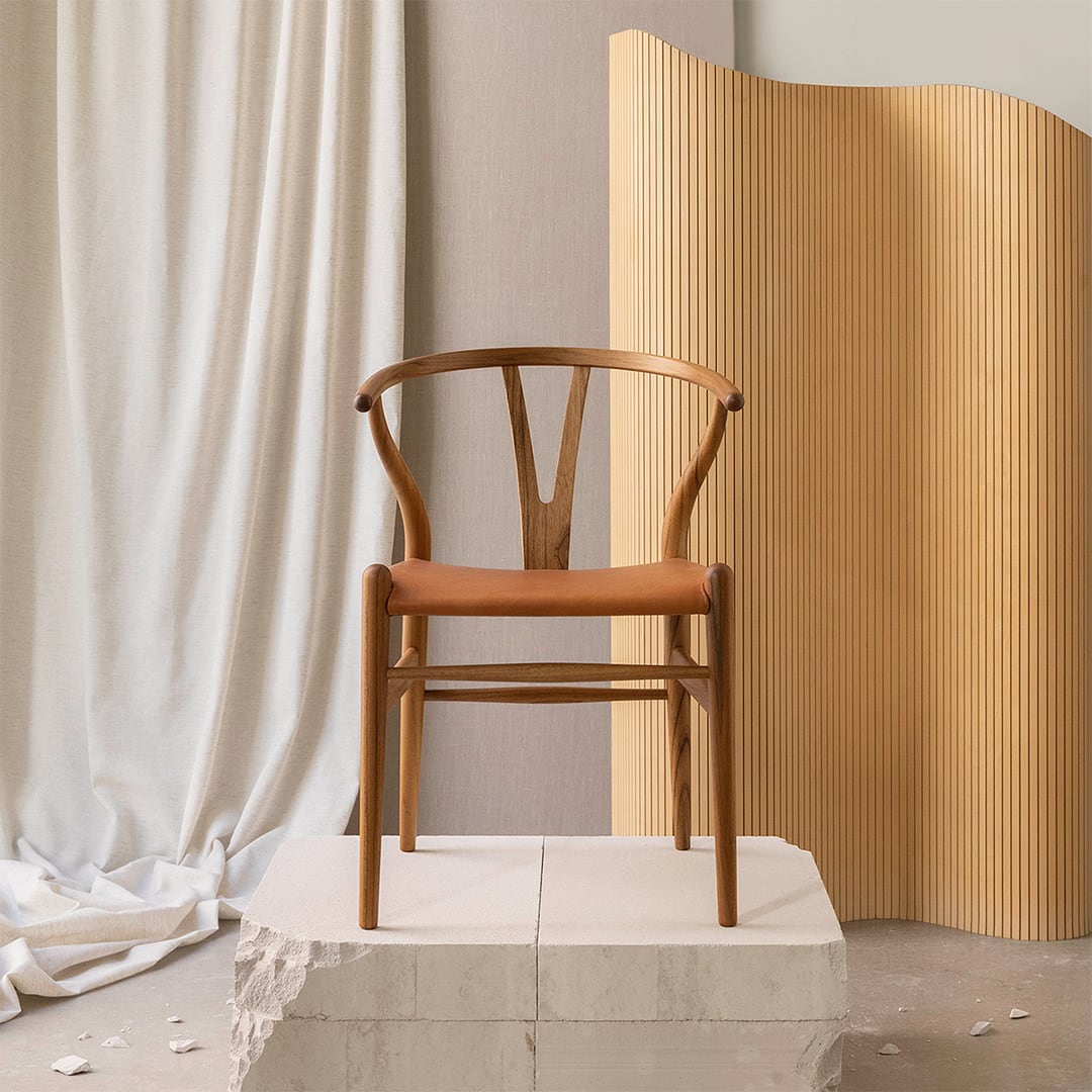 BIRTHDAY EDITION 2022】CH24 Yチェア TEAK LEATHER［カールハンセン