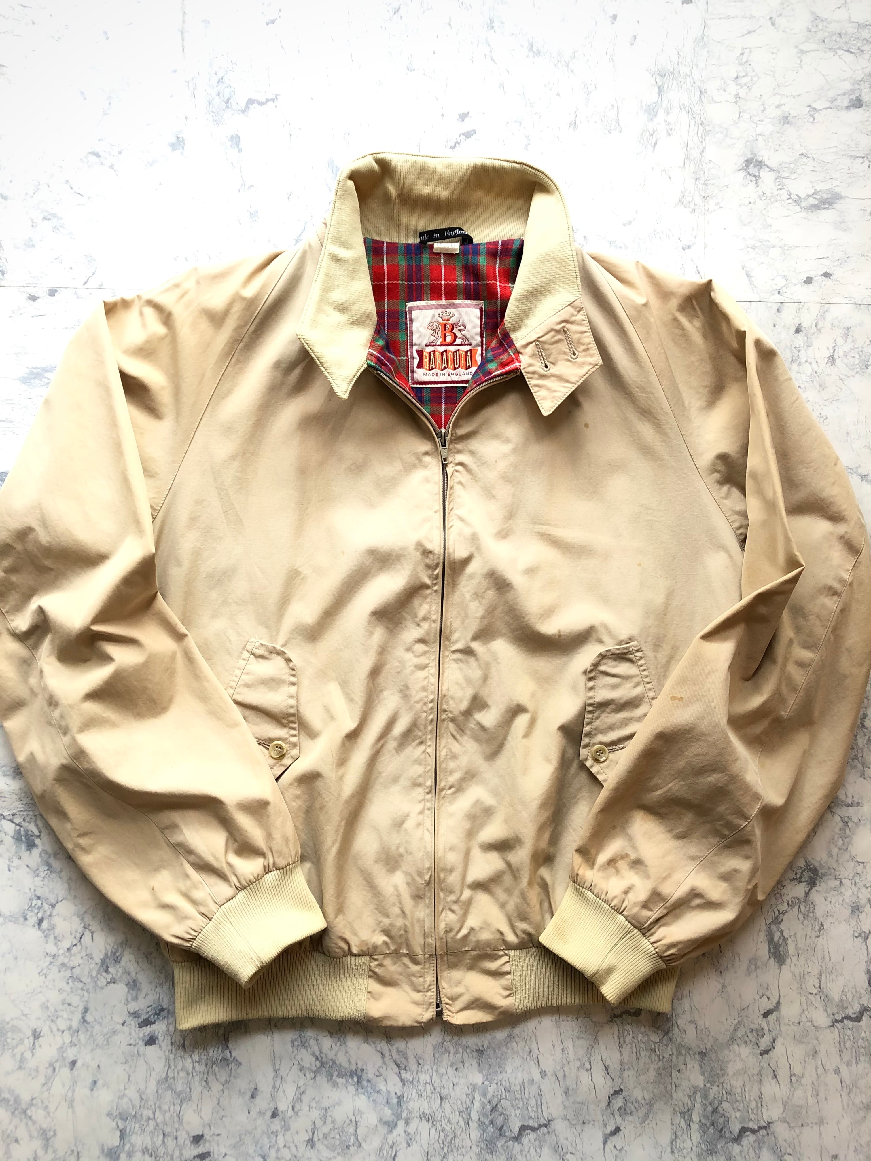 80s〜 ENGLAND製 BARACUTA G-9 HARRINGTON JACKET SWING TOP OLD