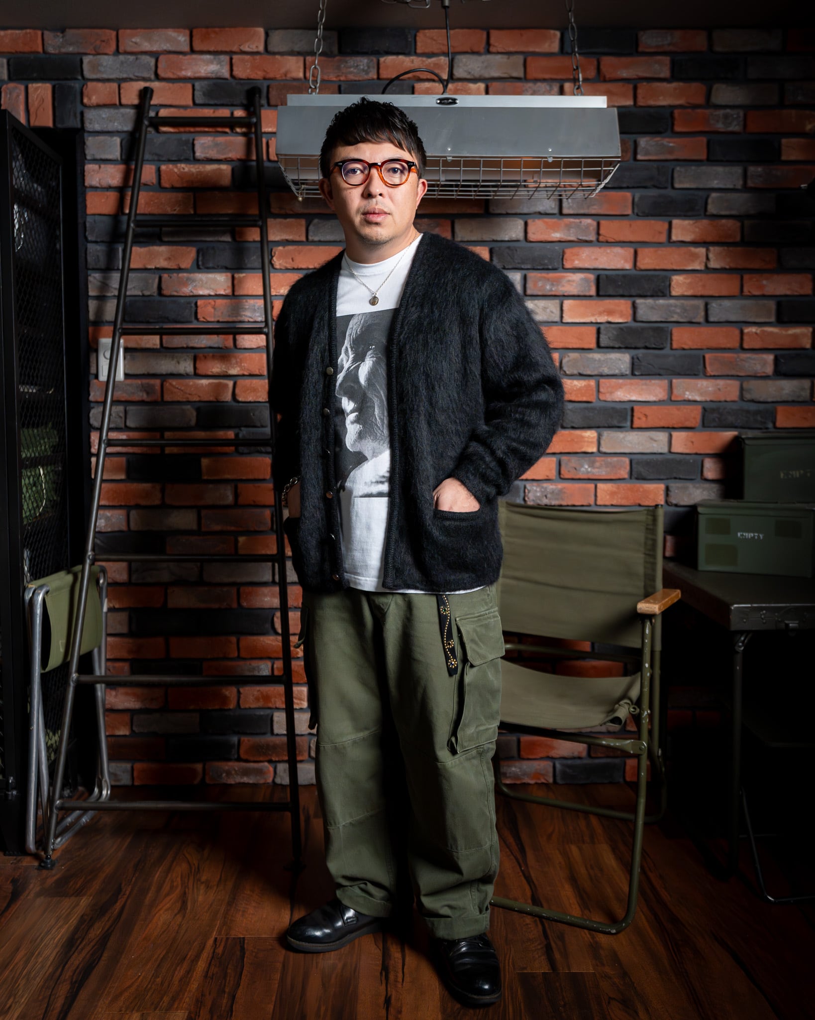 Authentic Reproduction Products®】Shaggy Man™ Mohair Cardigan W