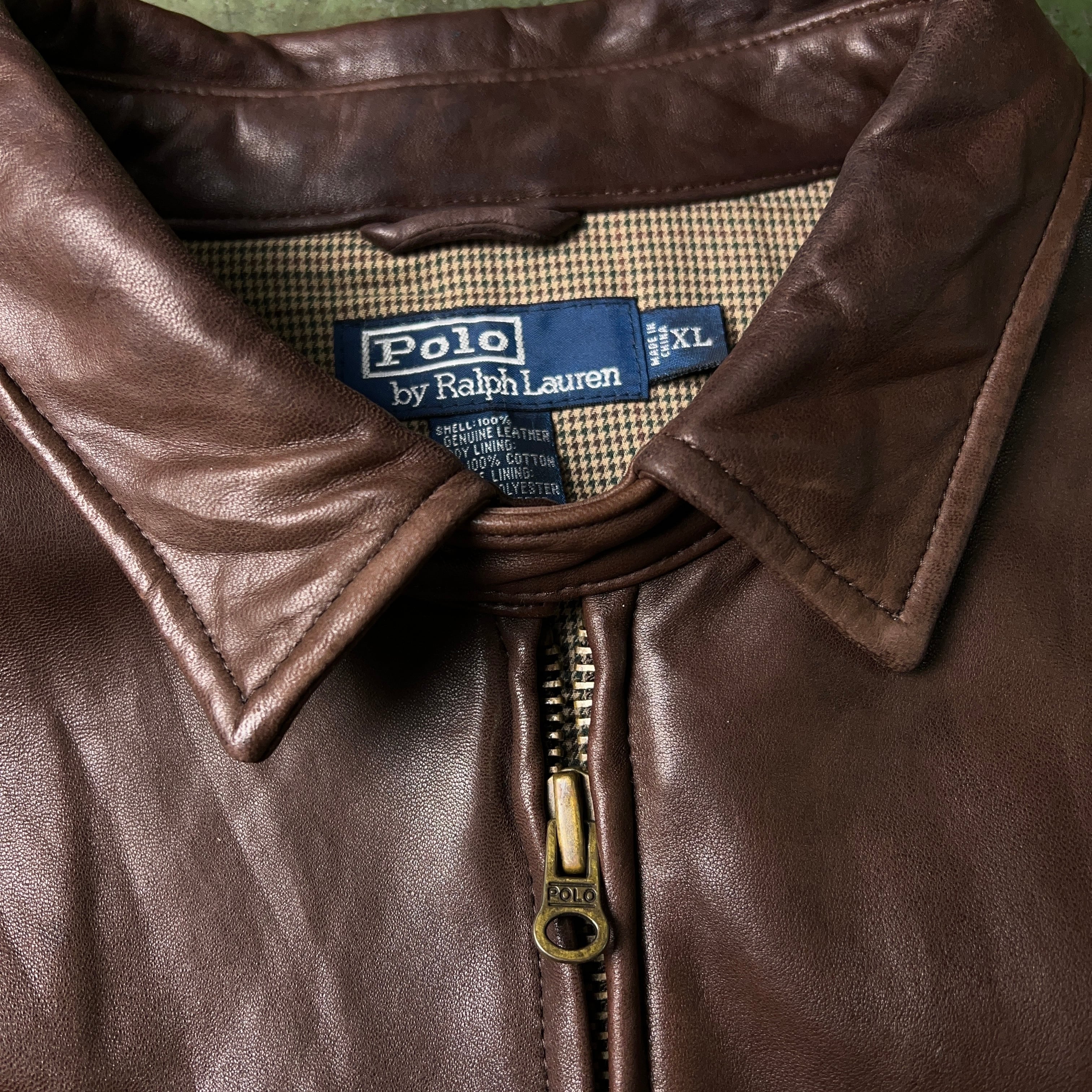90's Polo by Ralph Lauren Leather Swing Top 90年代 ポロラルフ