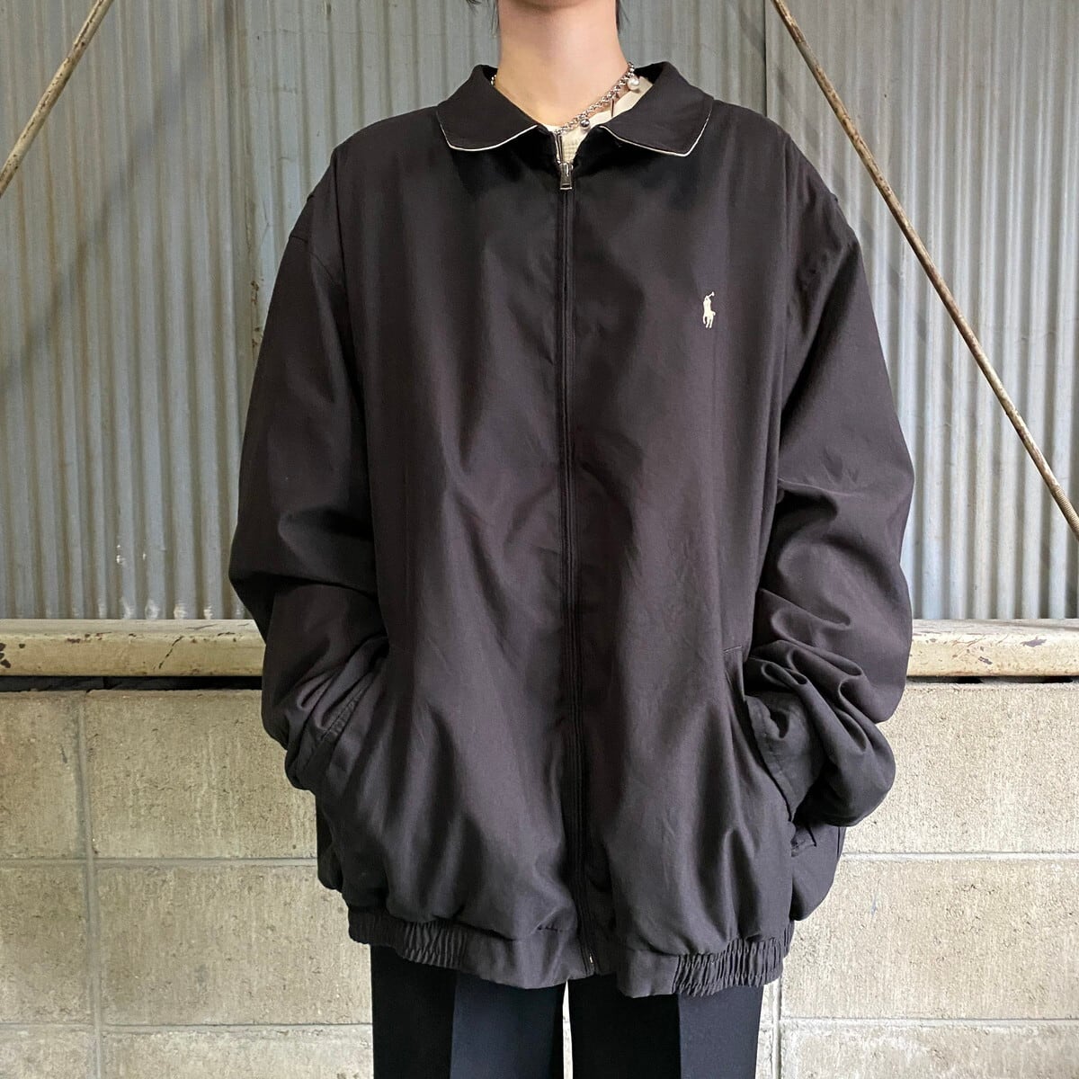 Polo Ralph Lauren ポロラルフローレン スイングトップ メンズXXL 古着