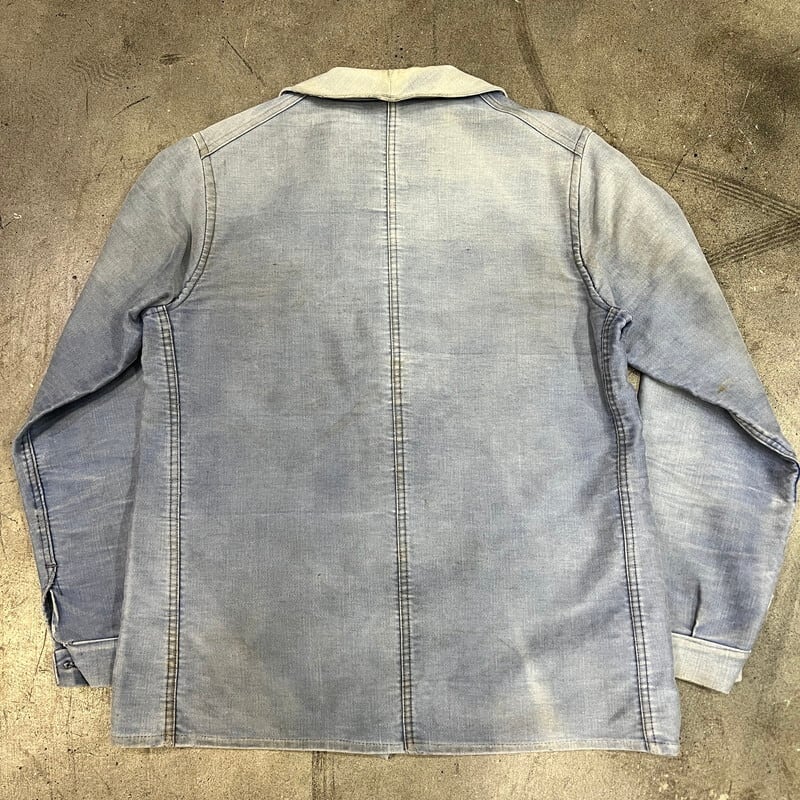 40's DUBURE & DEVERCHERE フレンチモールスキンワークジャケット