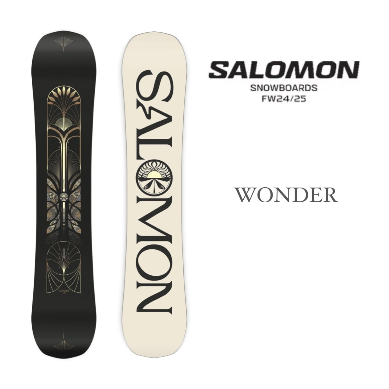 24-25モデル . SALOMON .『 WONDER 』. サロモン . ワンダー