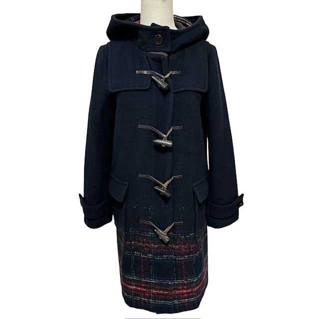 中古 フレッドペリー FRED PERRY ダッフルコート クリーニング済み