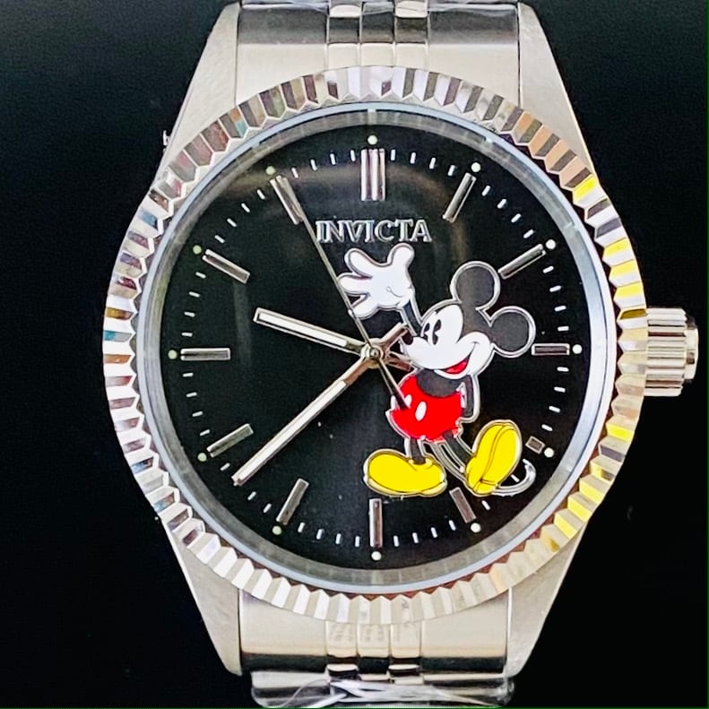 新品【高級時計 インビクタ】INVICTA ディズニー ミッキー 43mm 50m