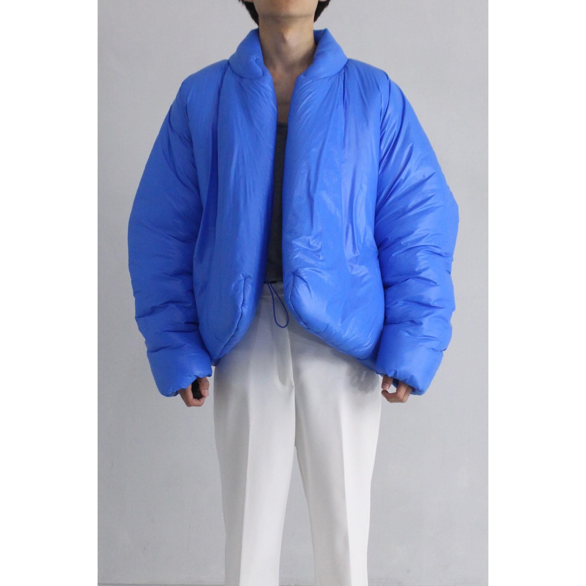 COU】YEEZY GAP short length volume round jacket waist drawcord