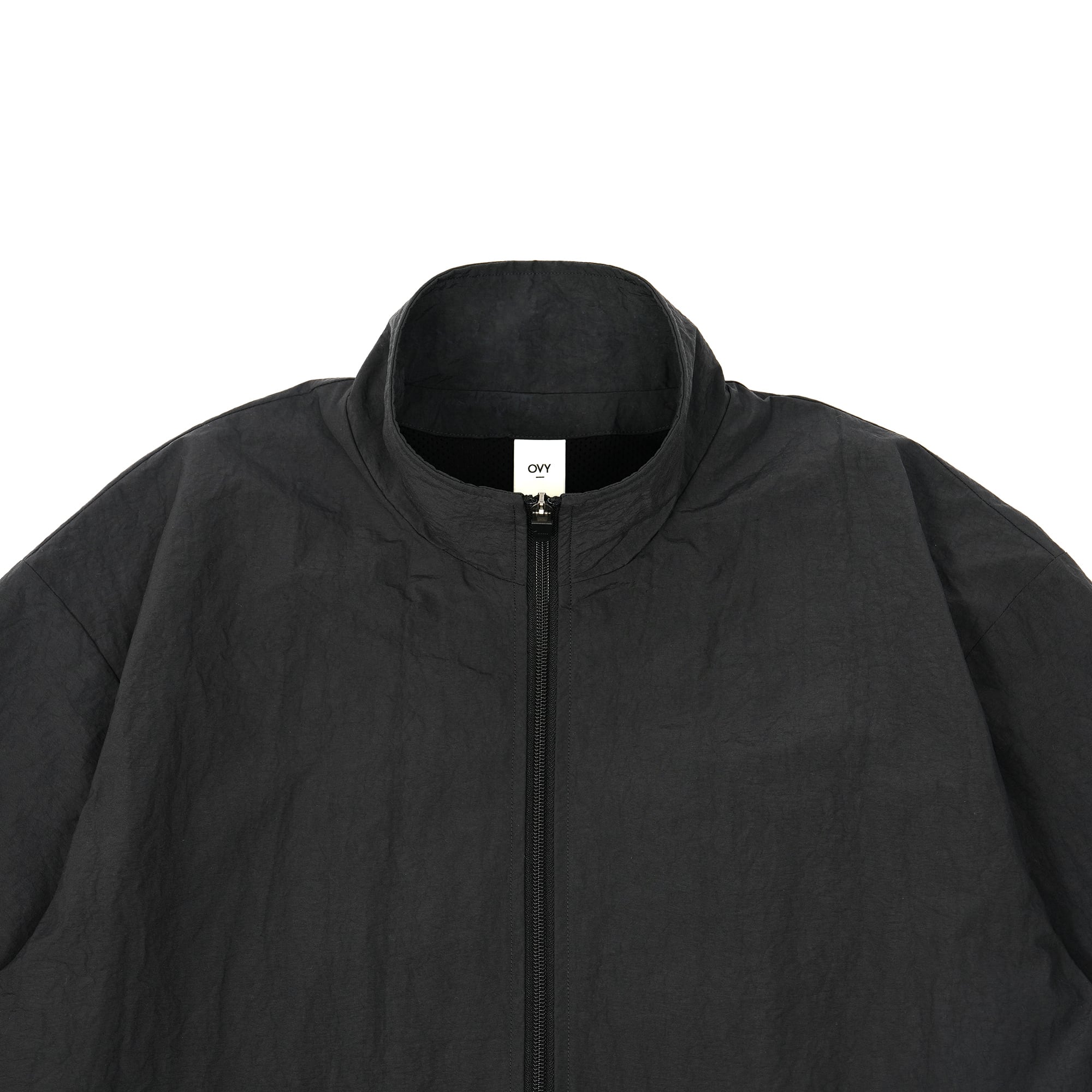 Recycled Nylon Water-repellent Zip-up Jacket | OVY