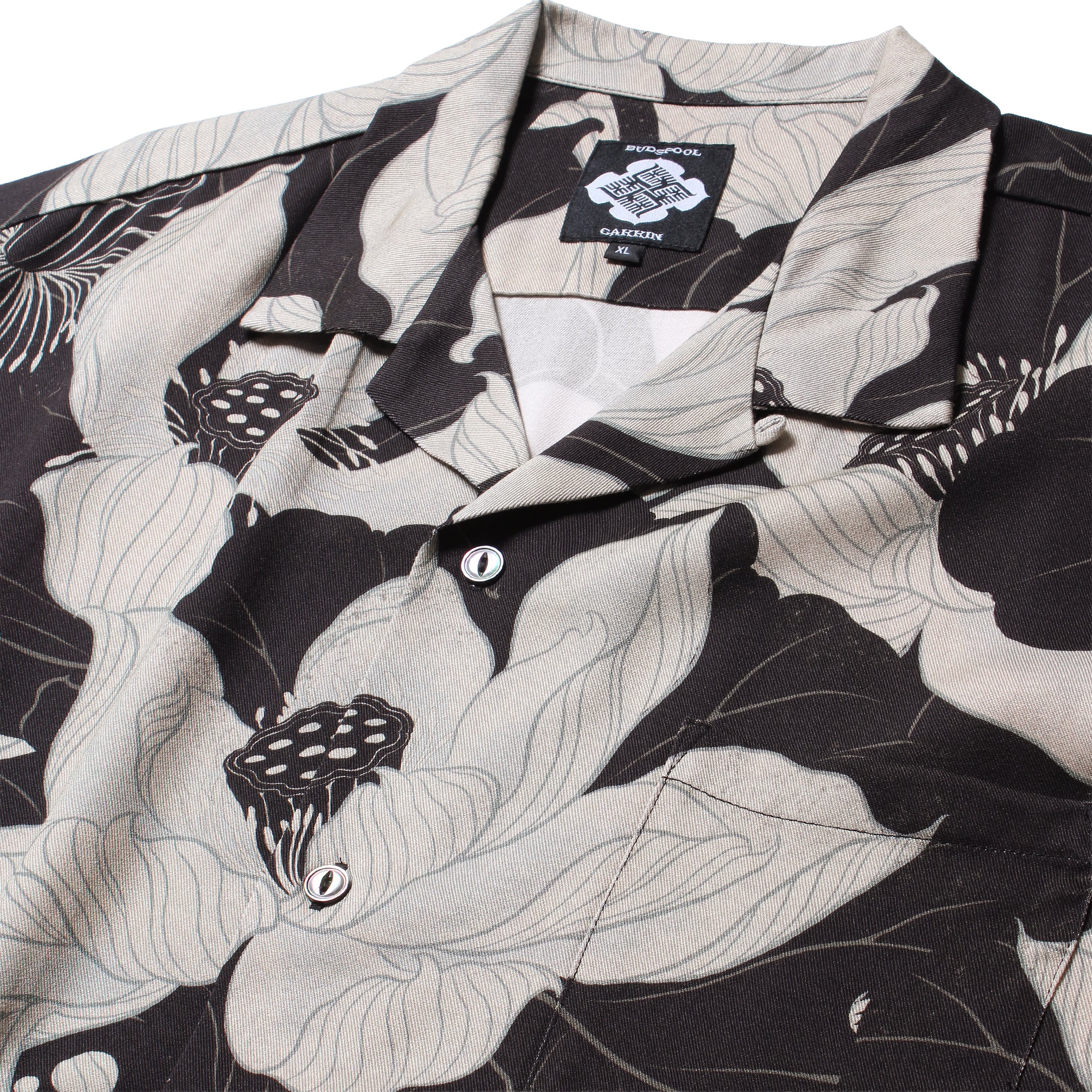 GAKKIN × BUDSPOOL 浮蓮華 HAWAIIAN SHIRT | APHRODITEGANG HOLDINGS