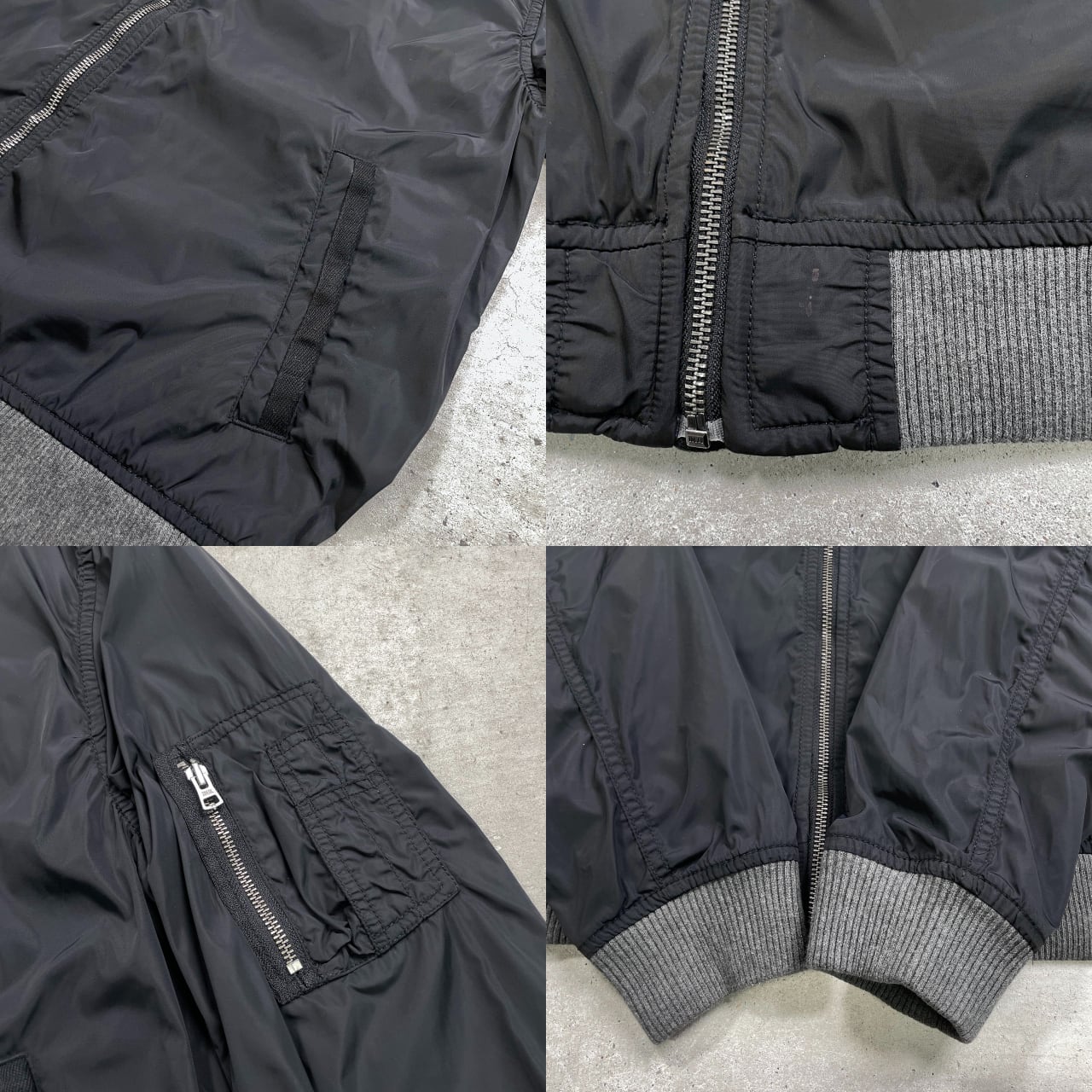 90年代 OLD GAP オールドギャップ MA-1タイプ ナイロンブルゾン メンズ