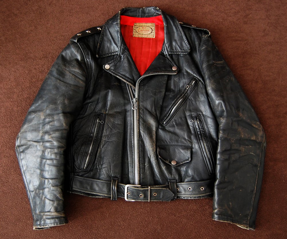 50s Kit Carson ホースハイド ライダース 40 | SECOND TIME GLORY