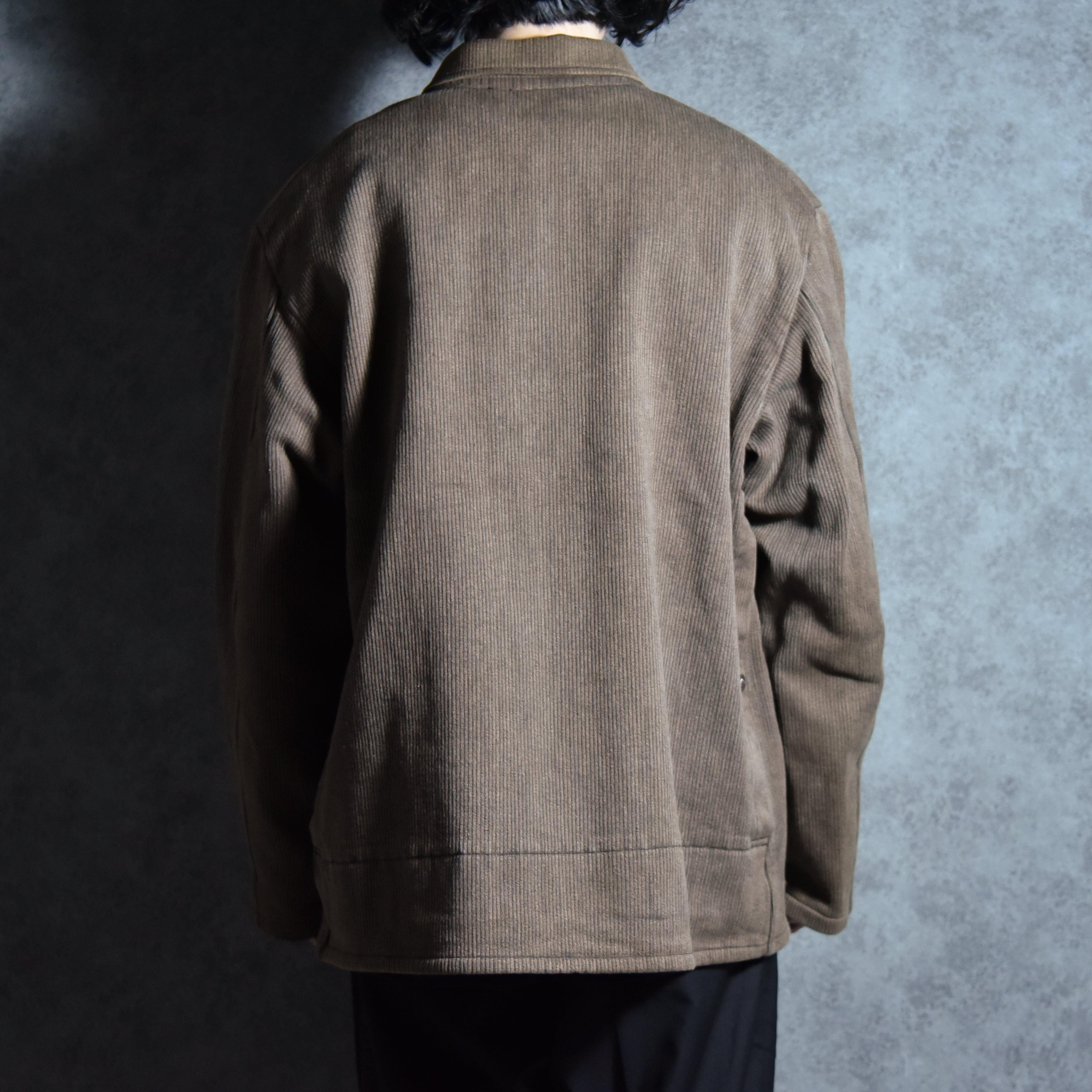 50s Le Mont Saint Michel French Vintage Hunting Pique Jacket With