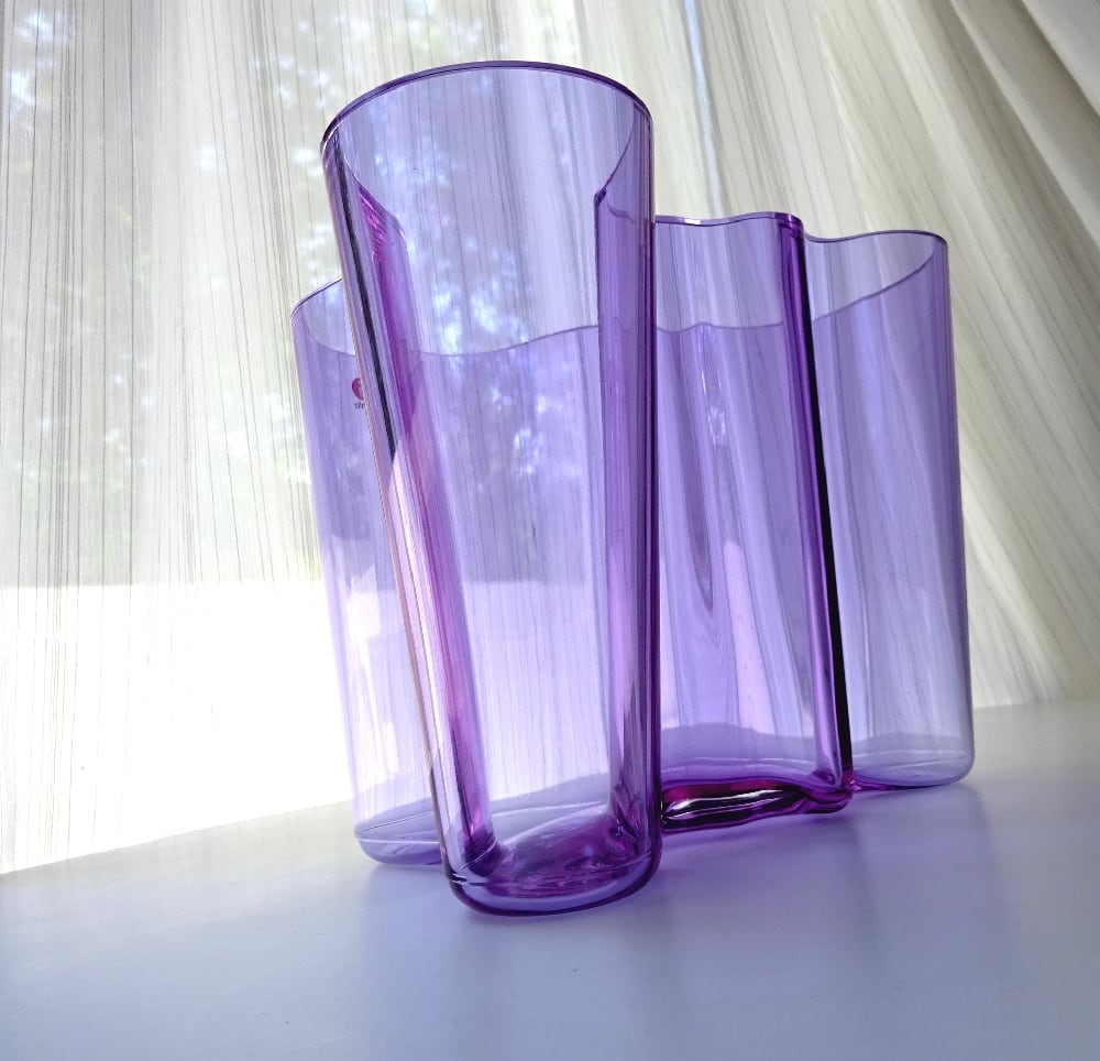 iittala / イッタラ アアルト アールト フラワーベース アメジスト