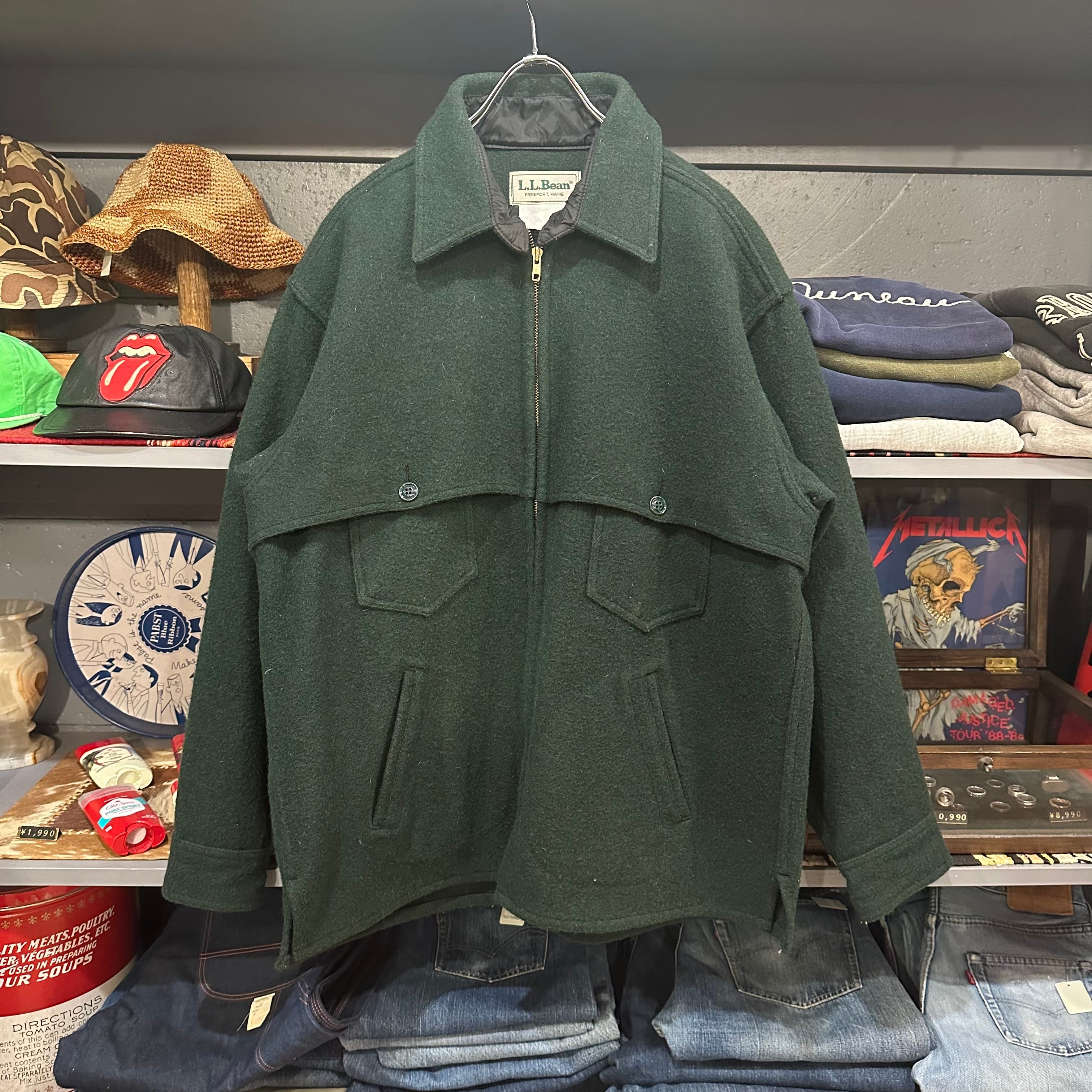 80s L.L.Bean Mackinaw Wool Jacket | VOSTOK