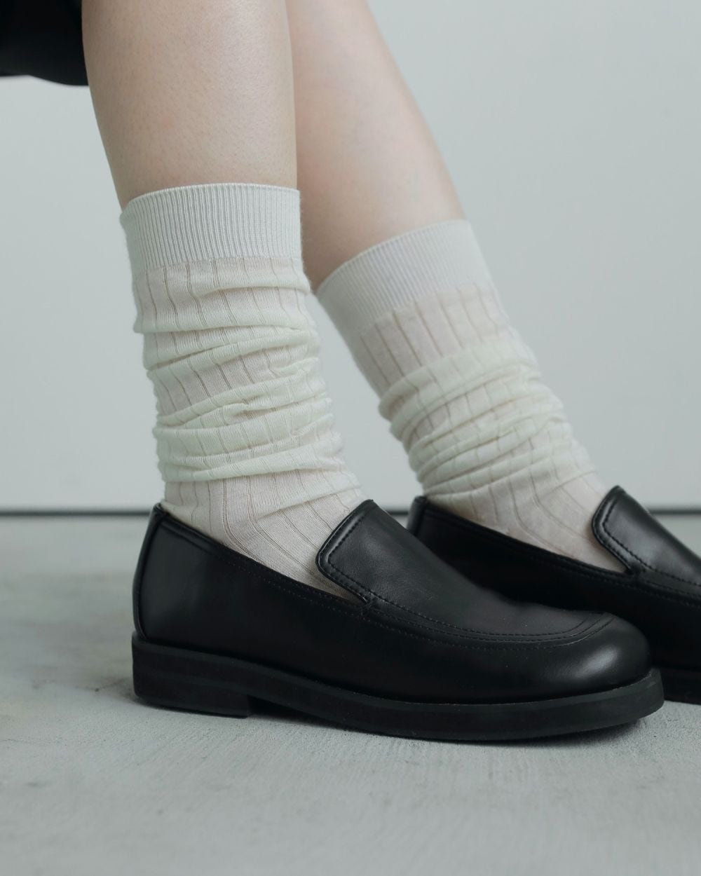 anuke(アンヌーク) Ecoleather Loafers | サウスオレンジ｜メンズ