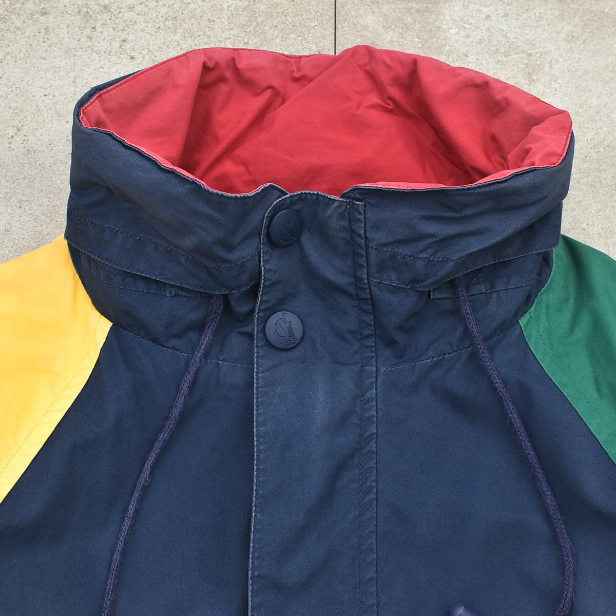 90s nautica crazy pattern reversible jkt | 古着屋 grin days memory