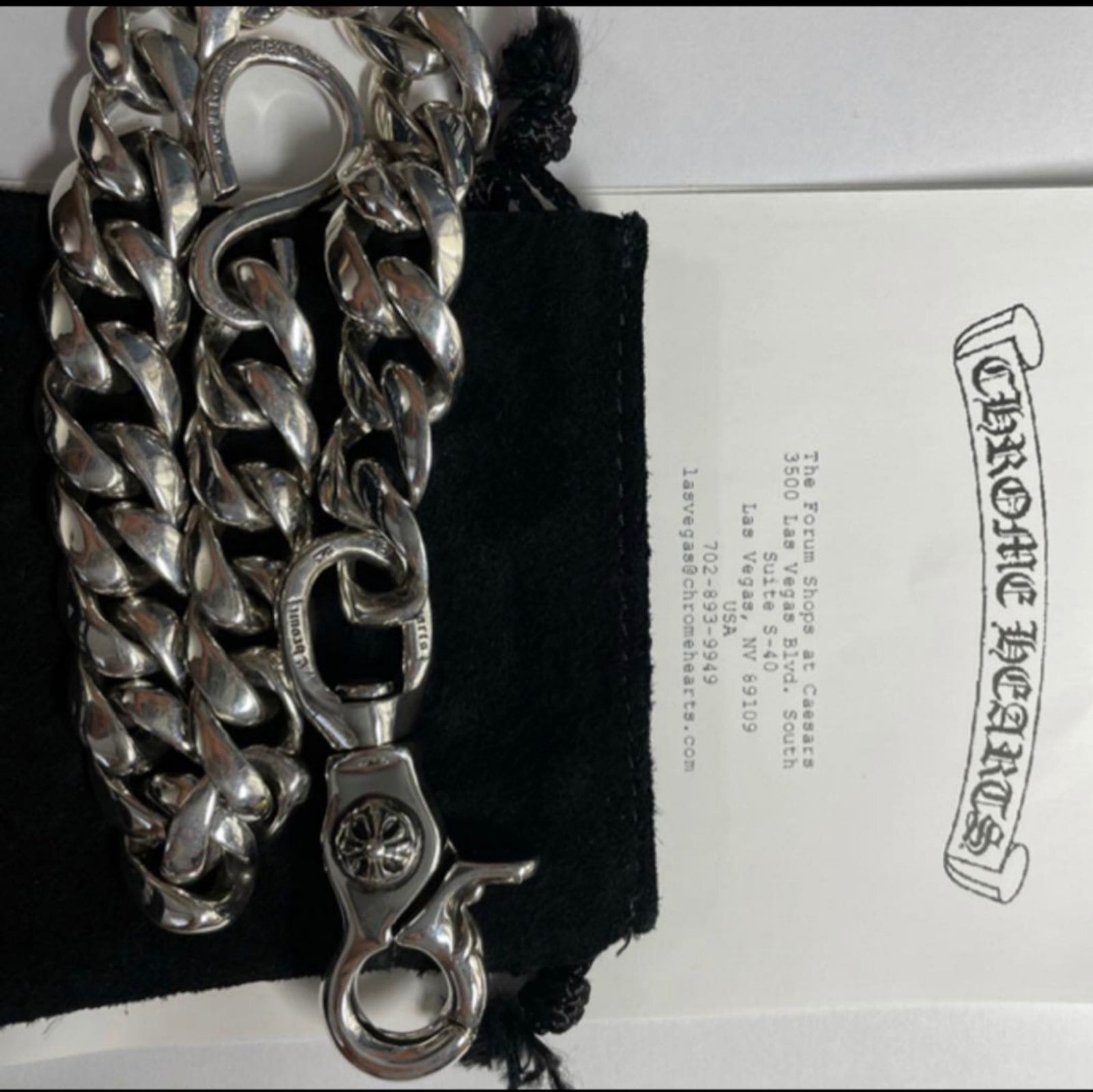 CHROME HEARTS クロムハーツ ウォレットチェーン クラシックショート