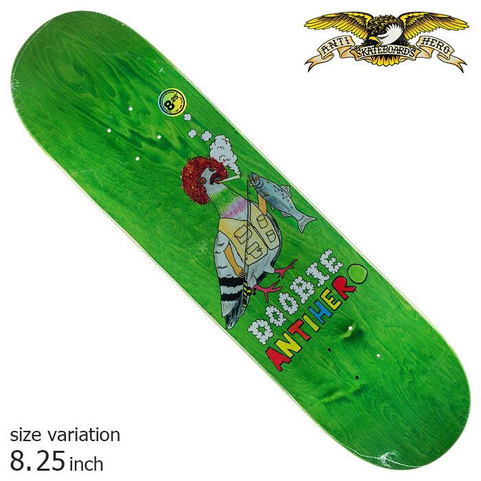 ANTIHERO アンチヒーロー デッキ スケボー DOOBIE PIGEON VISION 8.25