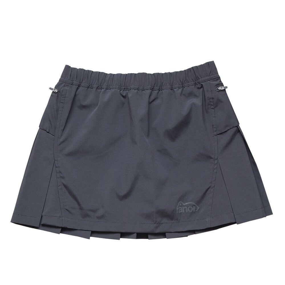 ranor(ラナー) PLEATS SKIRT (WITH INNER) 【restock】 BLACK | play