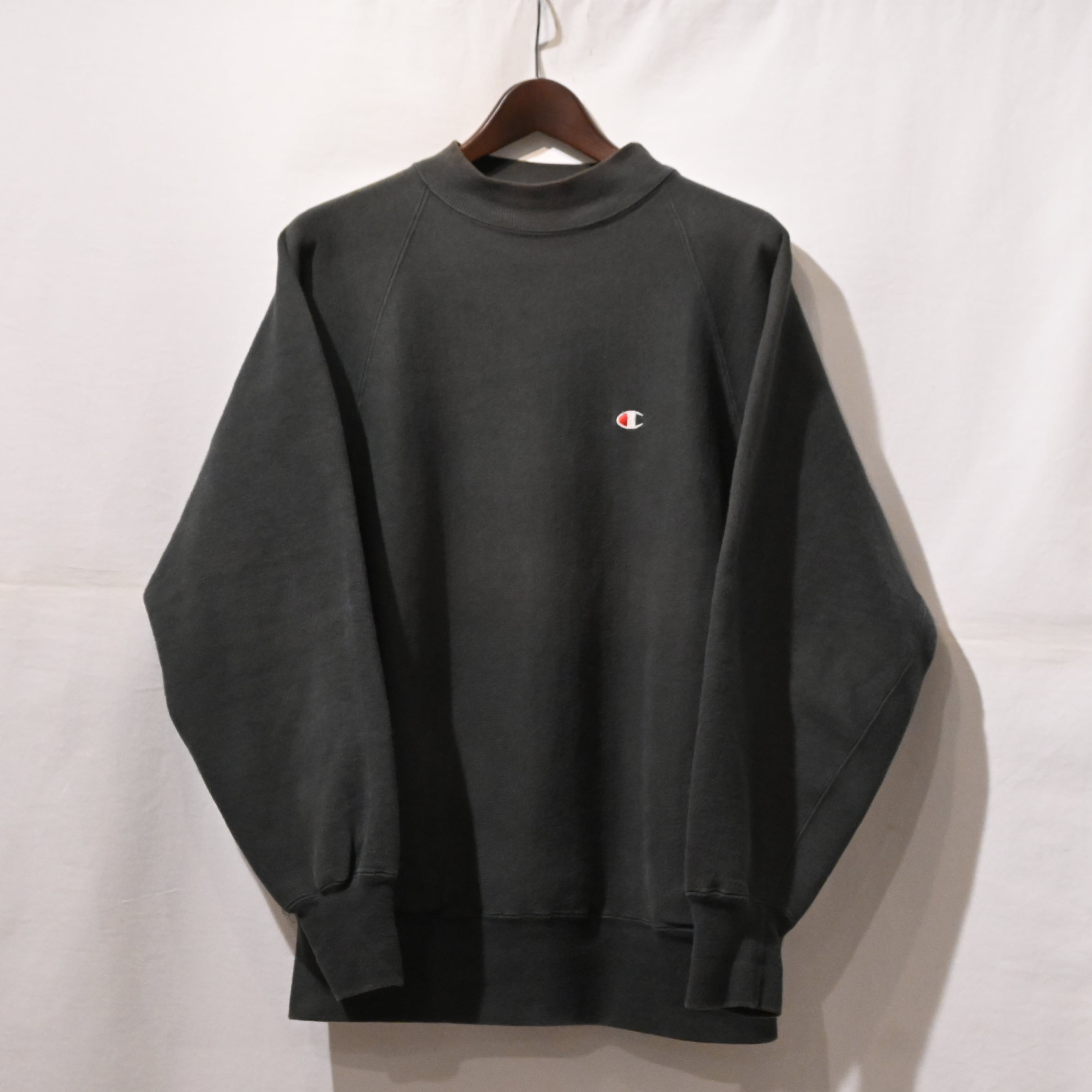 90's Champion Reverse Weave mock neck green チャンピオン リバース