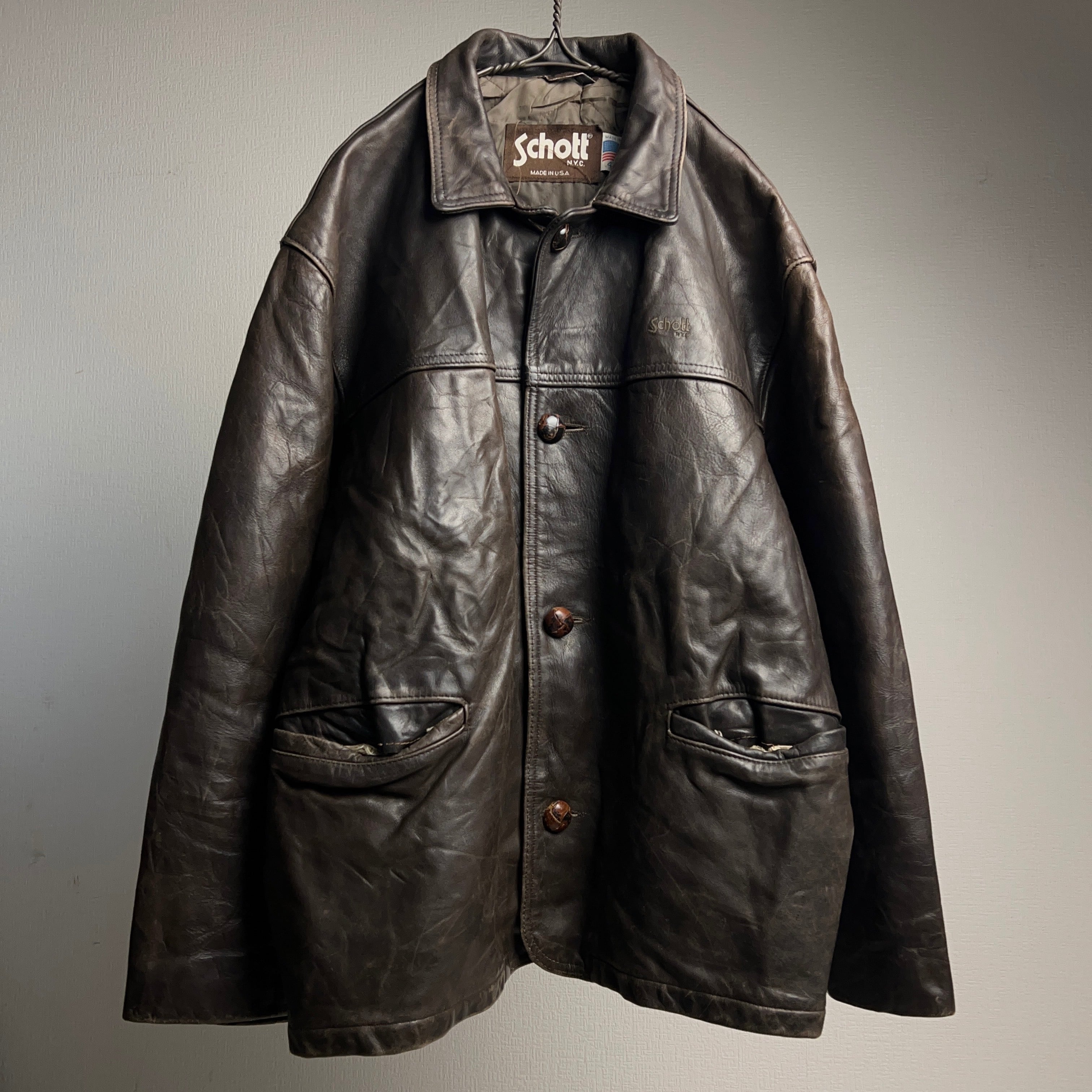 80's Schott Leather Jacket 80年代 90年代 ショット レザージャケット