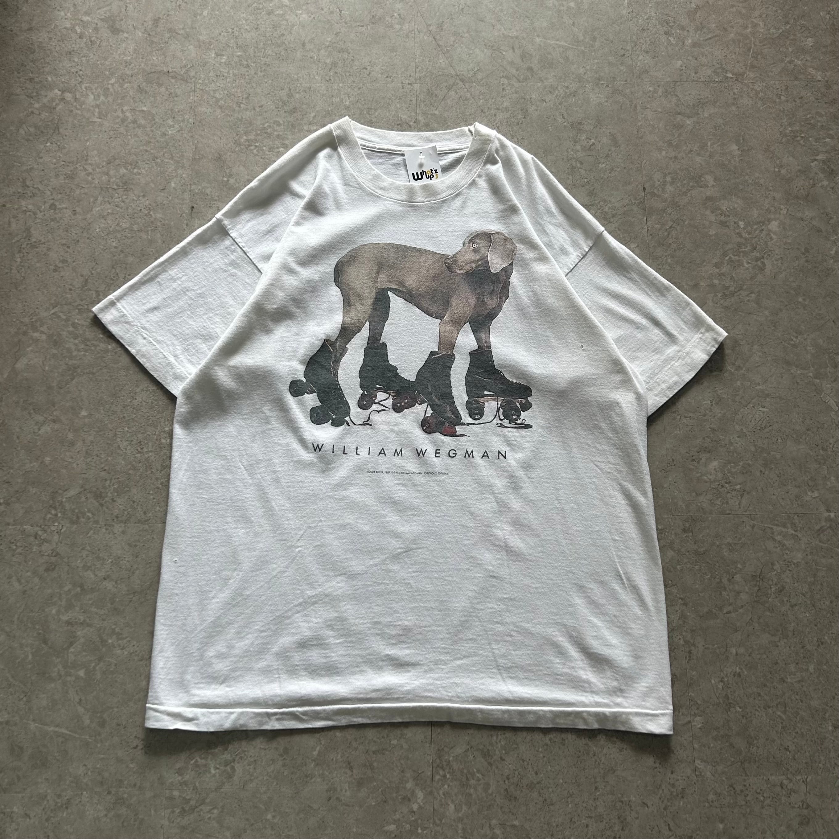 90s WILLIAM WEGMAN T-shirt【仙台店】 | What'z up