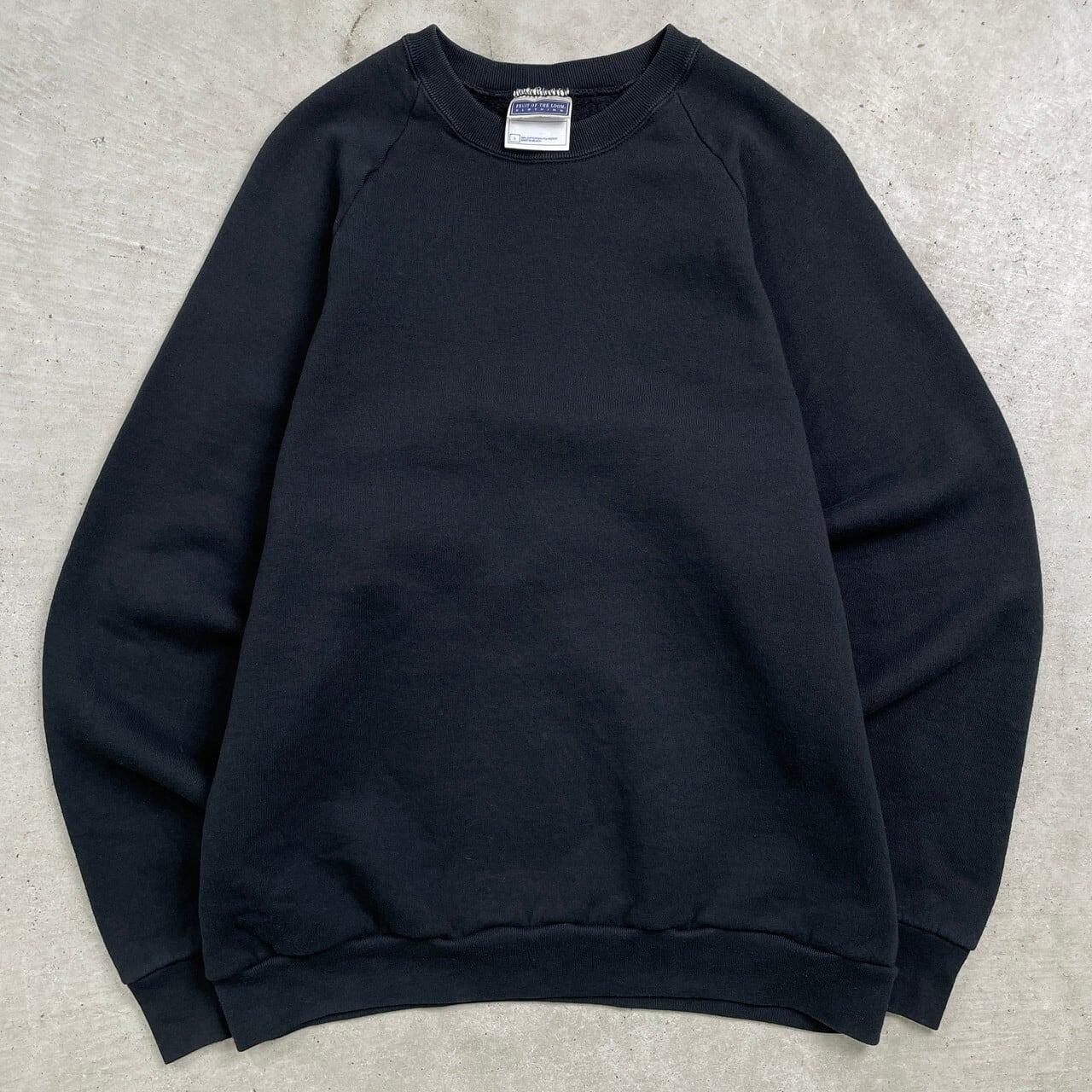 FRUIT OF THE LOOM ラグランスウェットシャツ ブランクスウェット 無地