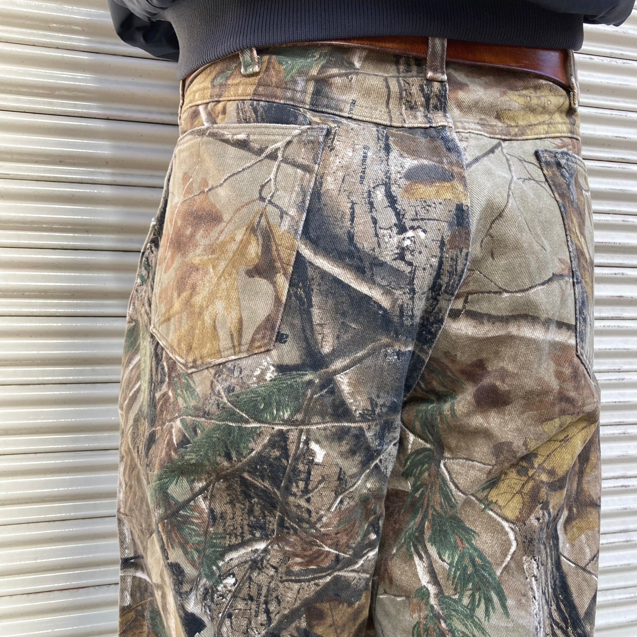00s Wrangler ツリーカモ ラングラー デニムパンツ W40 L32 REALTAEE