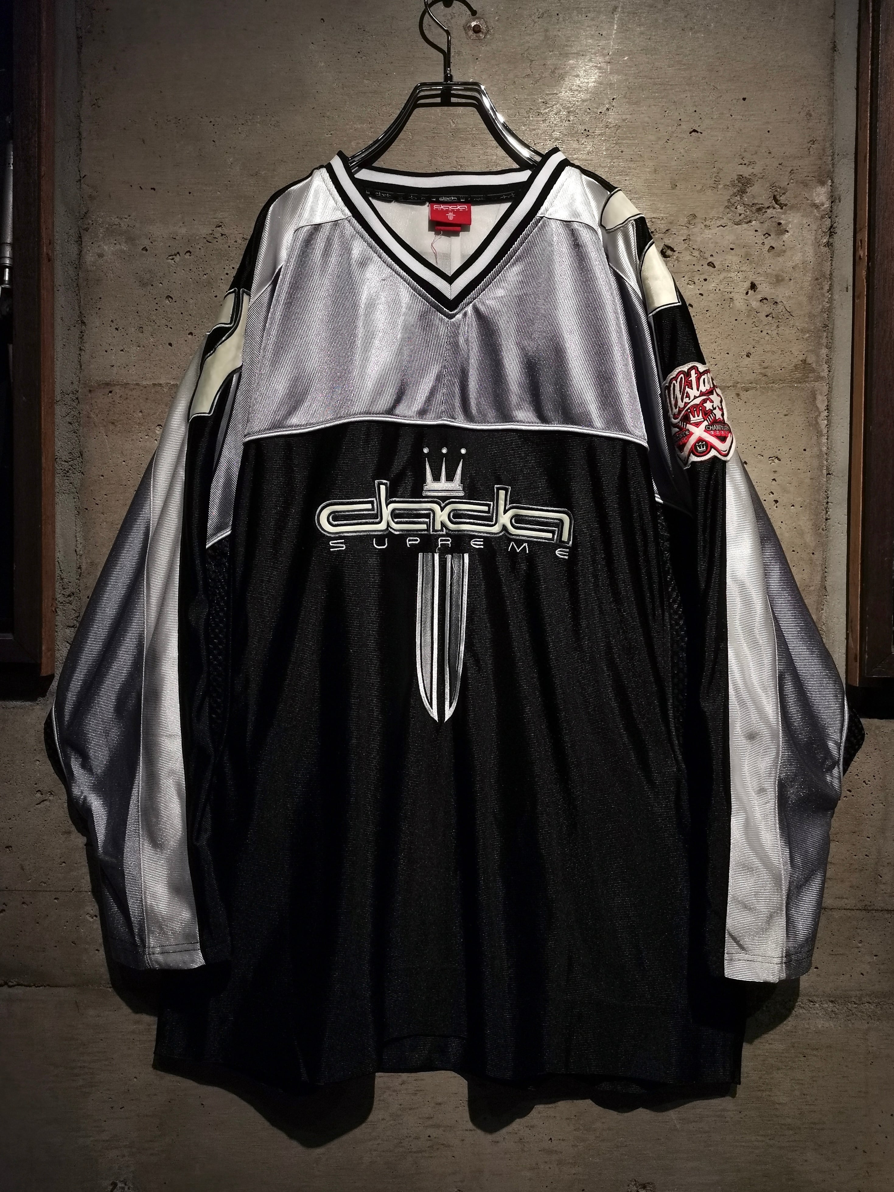 Caka】“dada SUPREME” Metallic Color Switched Vintage Loose Hockey