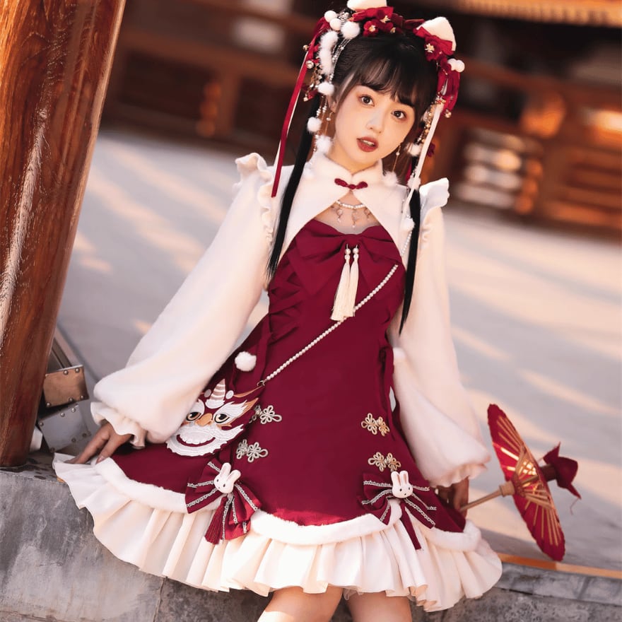 ゴスロリ通販 With U ファッション 華ロリ 中華ロリータ チャイナ服